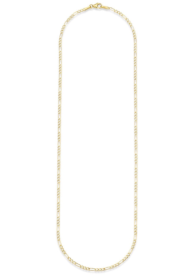 Bruno Banani Kette ohne Anhänger »Schmuck Geschenk Gold 333 Halsschmuck Halskette Figarokette schmal«, Made in Germany