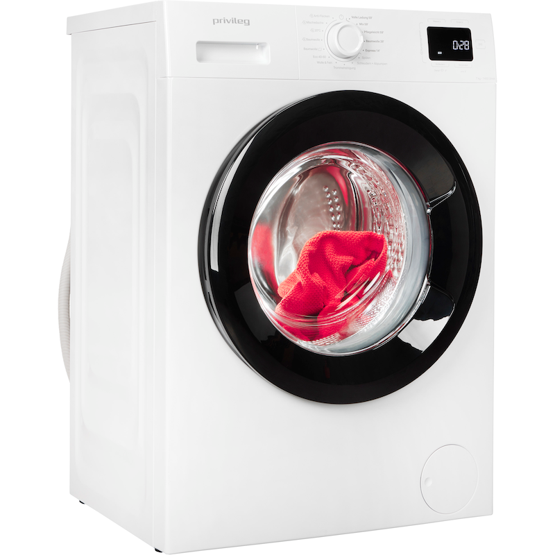 PRIVILEG Waschmaschine MY TIME »PWF 774A MY TIME DE« 7 kg 1400 U/min Quick Cycles – 5 Programme in unter 1 Stunde weiß Mehrfachwasserschutz+