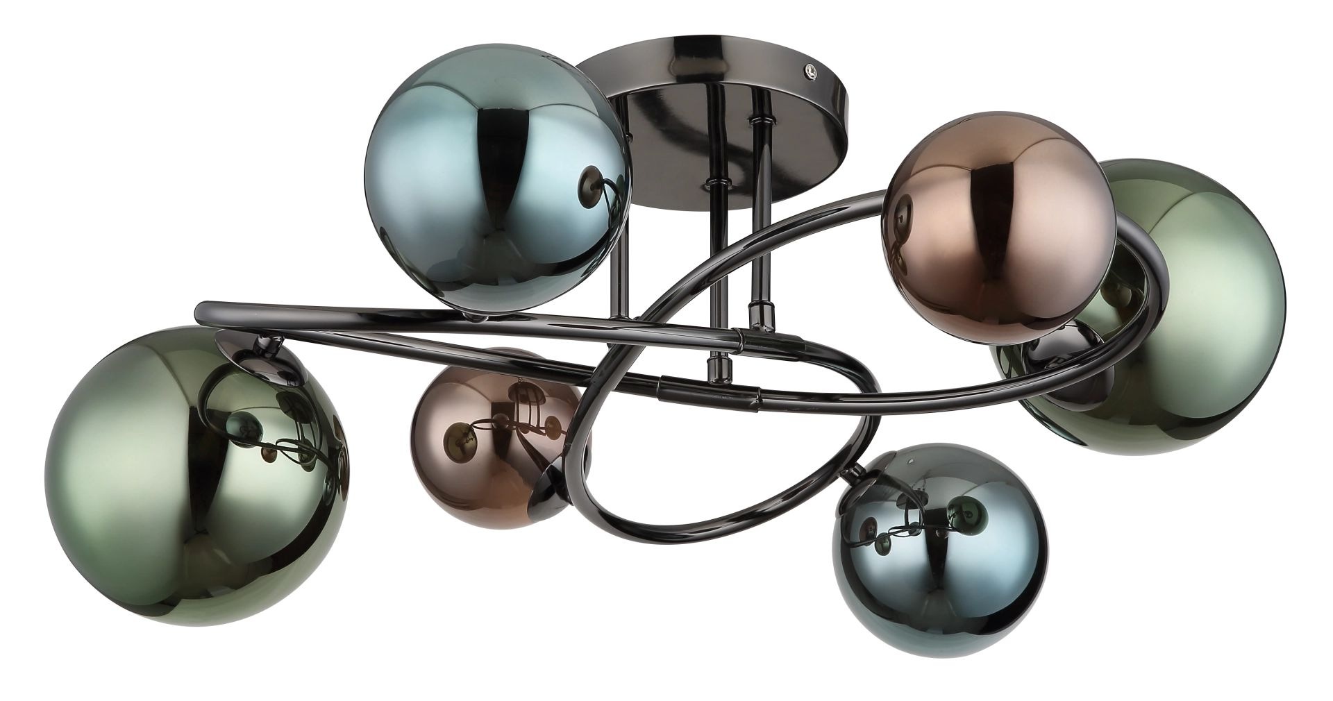 GLOBO LIGHTING Deckenleuchte »RIHA«, Leuchtmittel G9   LED wechselbar, Glas günstig online kaufen