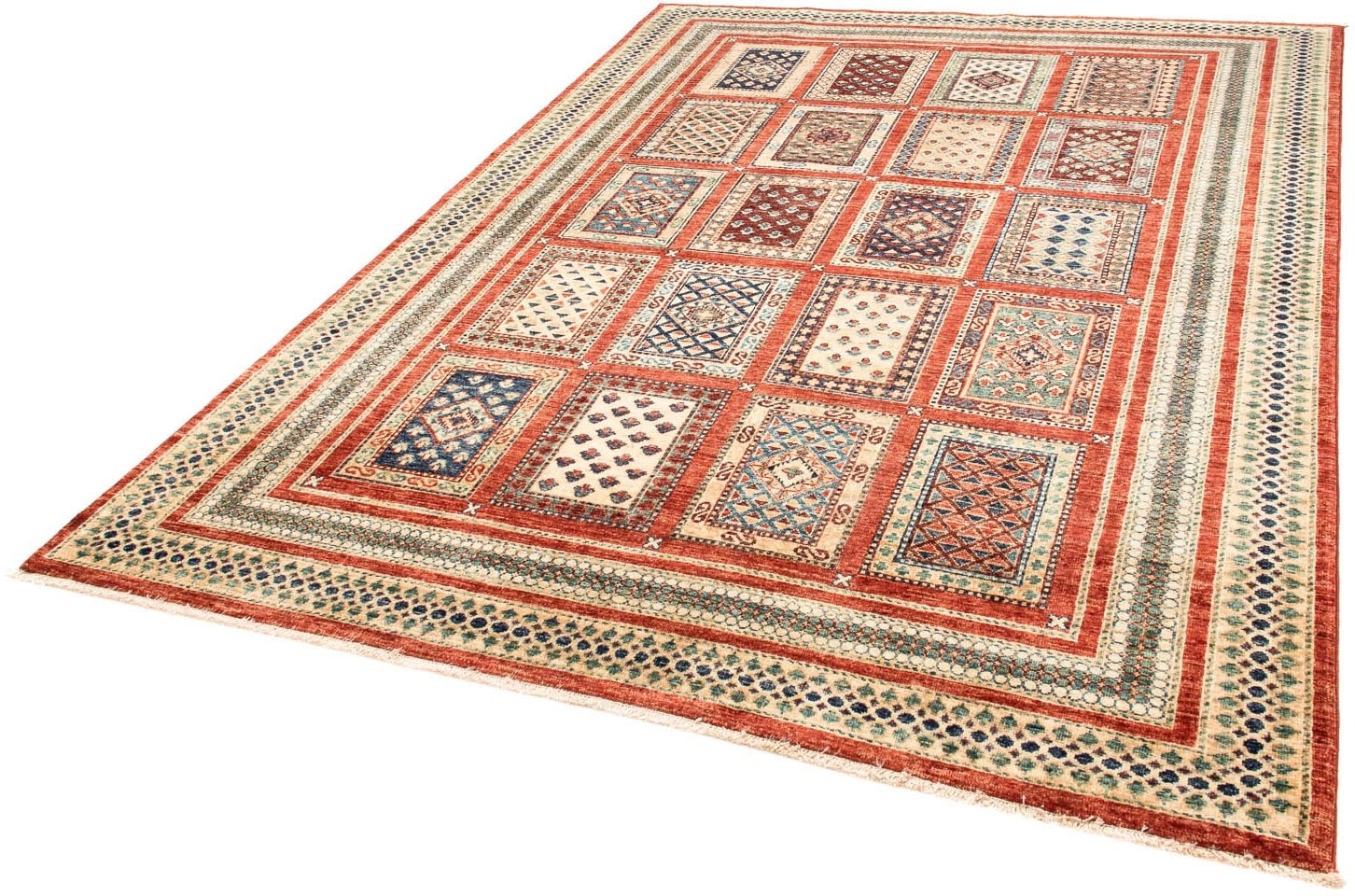 morgenland Orientteppich »Ziegler - 235 x 174 cm - rost«, rechteckig, Wohnz günstig online kaufen