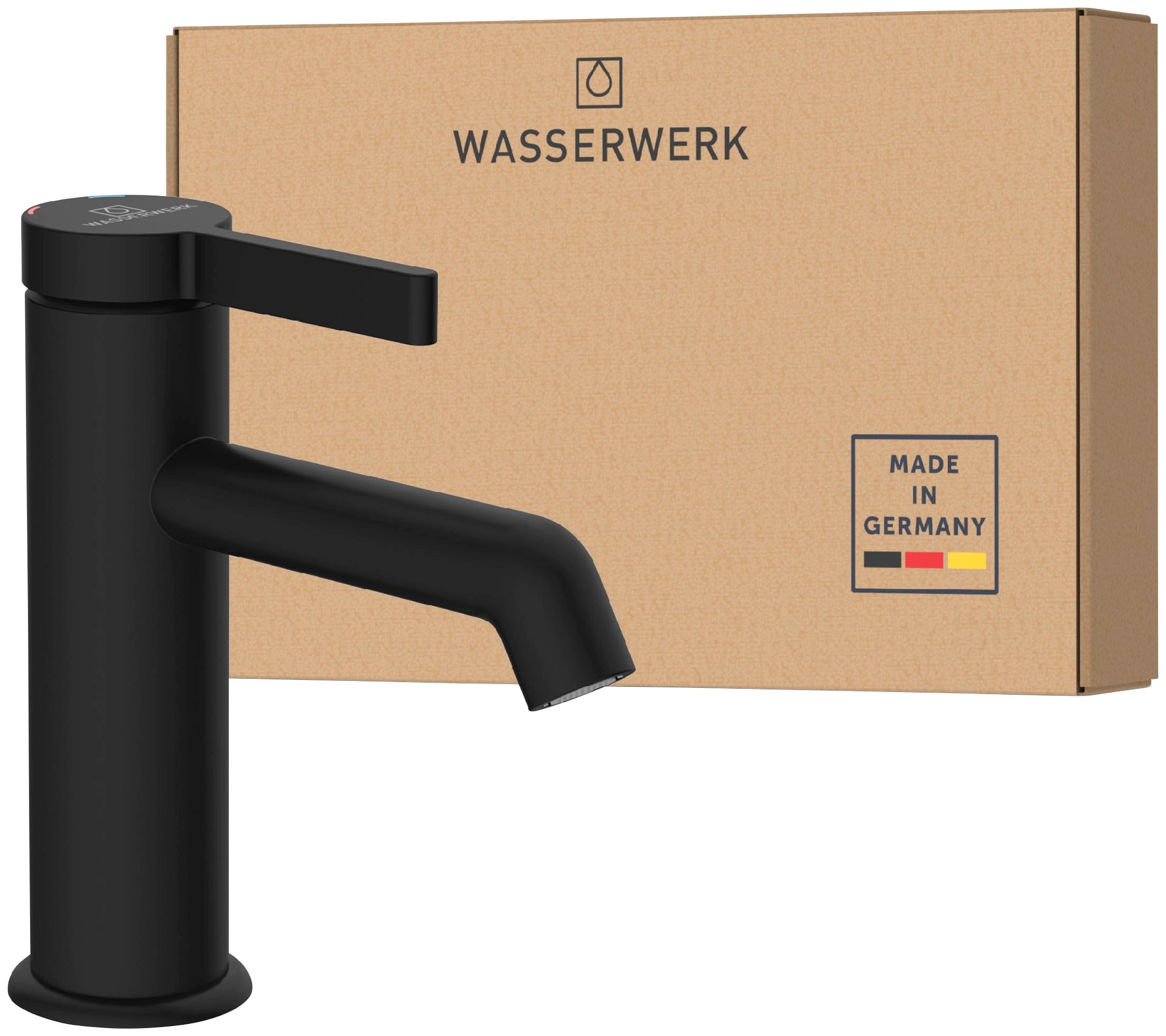 WASSERWERK Waschtischarmatur »WT 11«, inkl. Popup, wassersparend günstig online kaufen