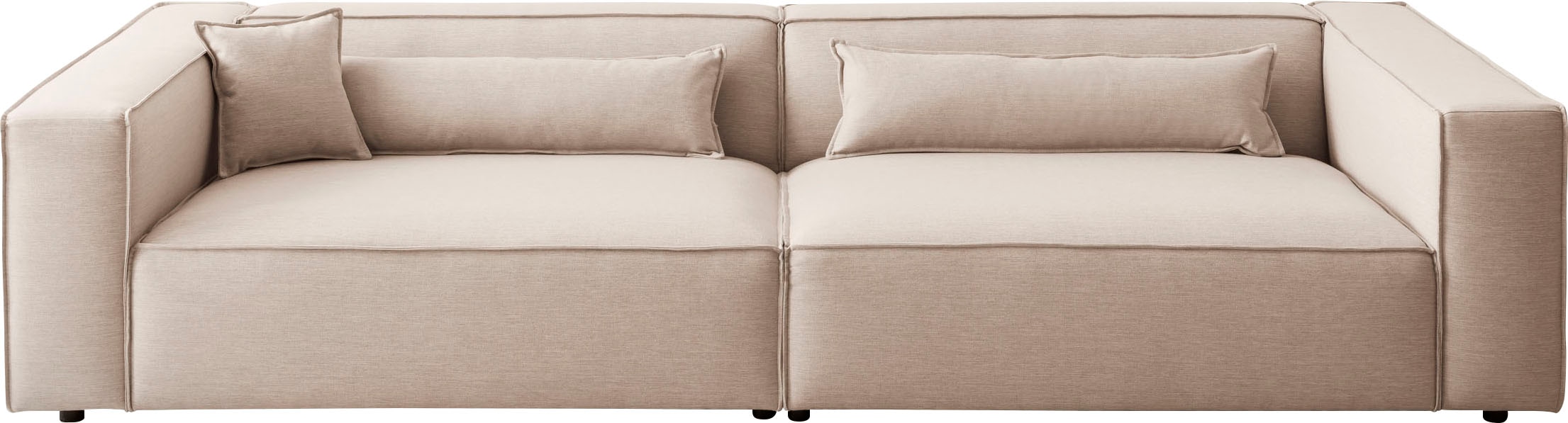 LeGer Home by Lena Gercke 3-Sitzer »PIARA, XXL Sofa mit Kedernaht, Big-Sofa günstig online kaufen