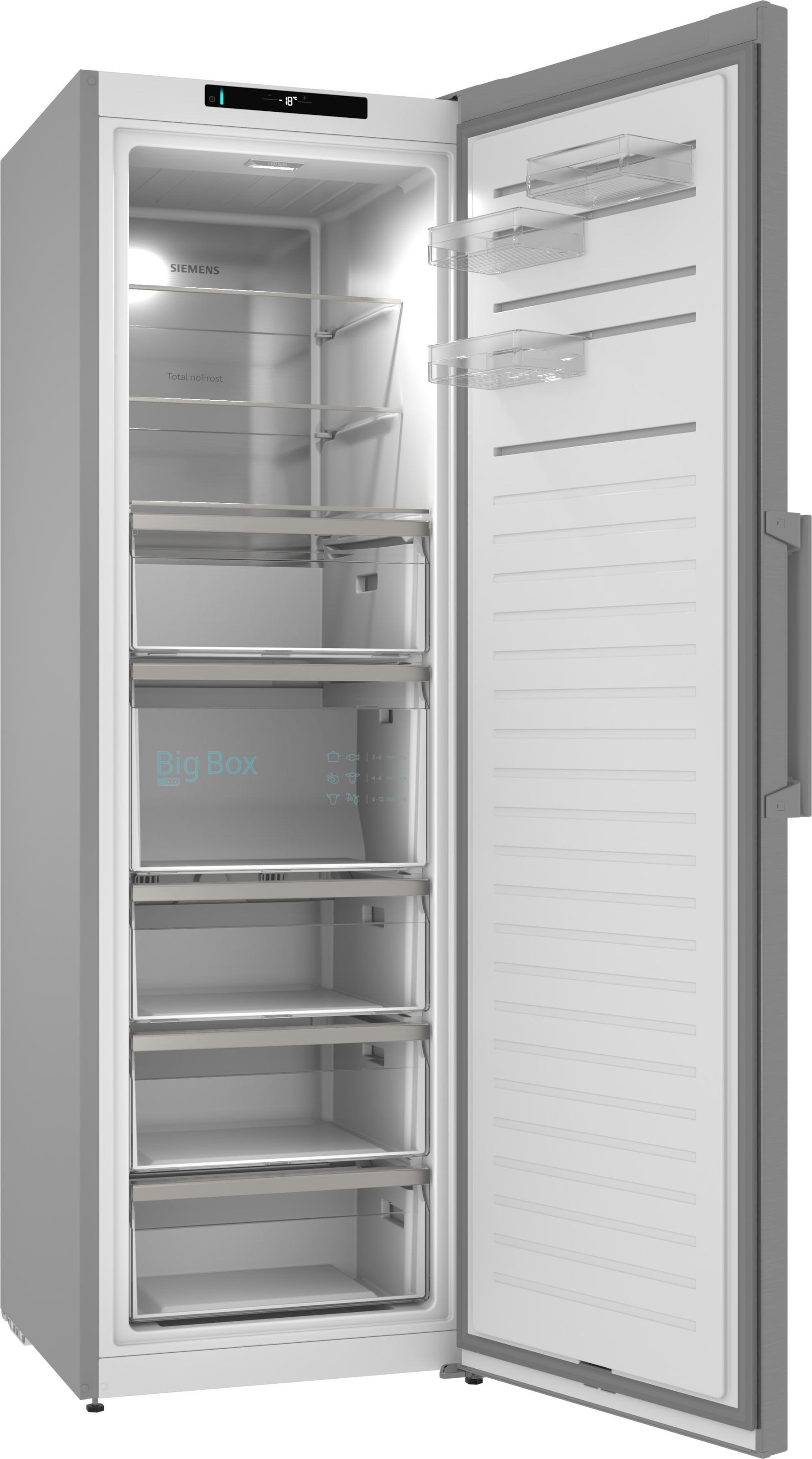 SIEMENS Gefrierschrank iQ300 »GS36NVICG« 186,2 cm hoch 59,5 cm breit