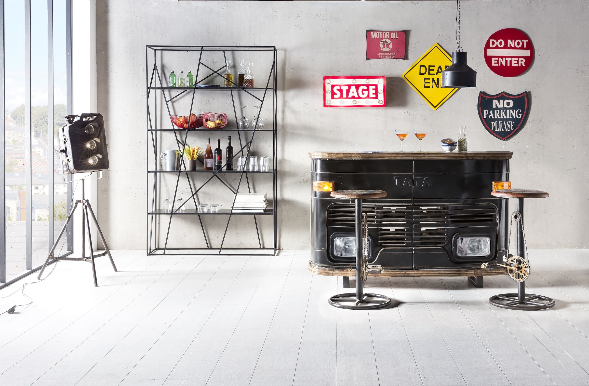 SIT Barhocker »This&That«, mit Fahrradkette und Pedalen