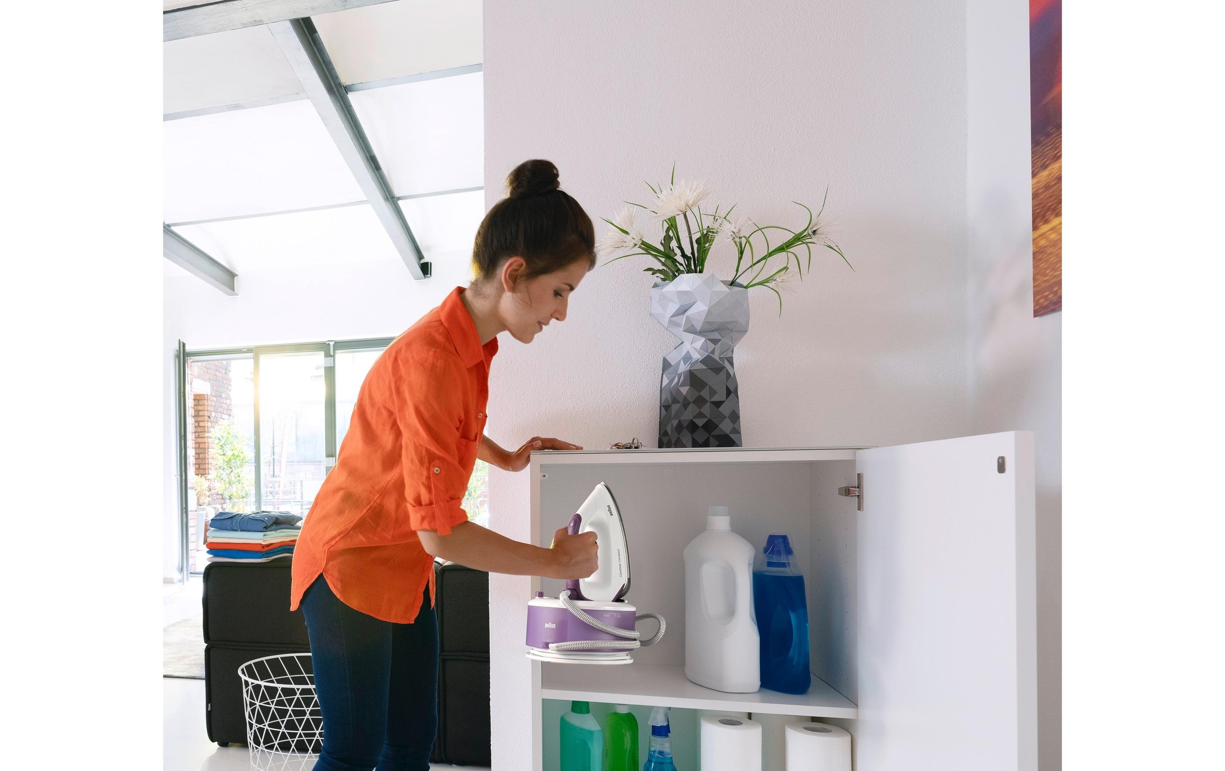Braun Dampfbügelstation »CareStyle C« 1.500 ml Wassertank