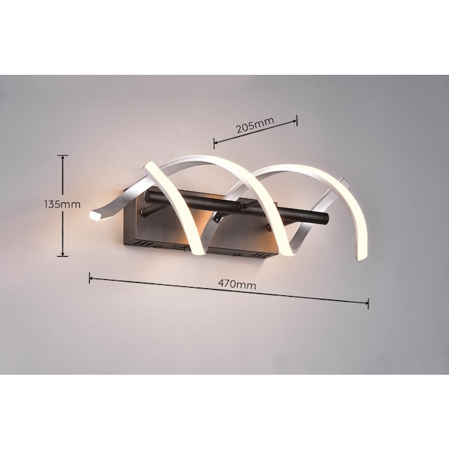 TRIO Leuchten LED Wandleuchte »Sequence«, 1 flammig-flammig, dimmbar,  Lichtfarbe einstellbar 2300-4000K, 2800 Lumen online kaufen