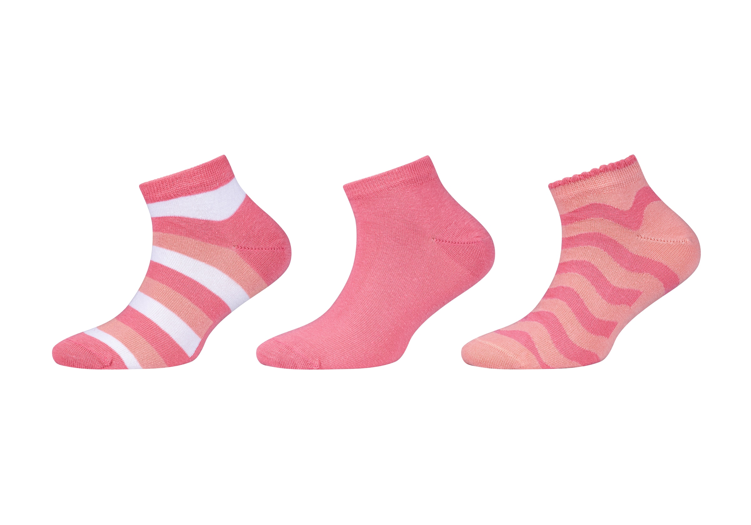 s.Oliver Sneakersocken 6 Paar tlg. div. Muster, Multipack
