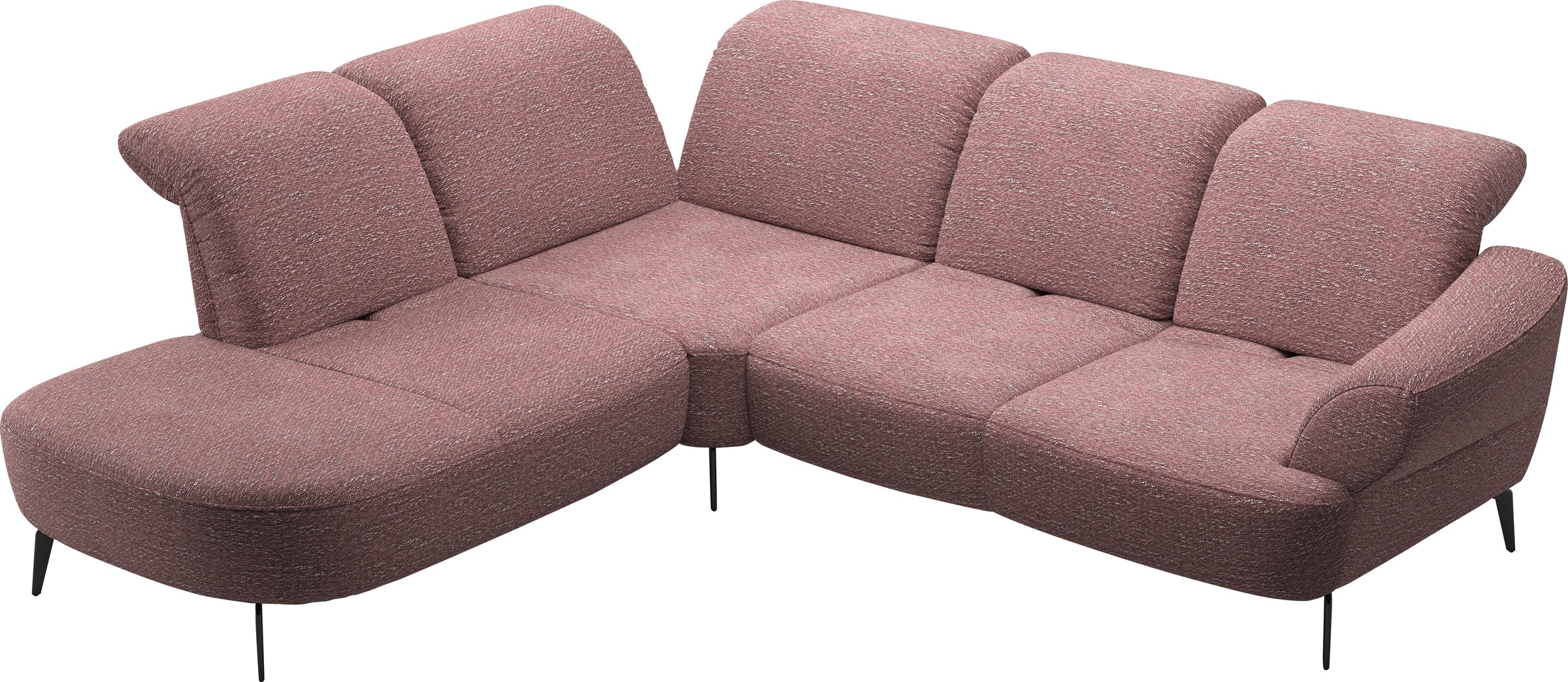 sit&more Ecksofa »Dance«, inkl.System Click&Seat und Sitztiefenverstellung