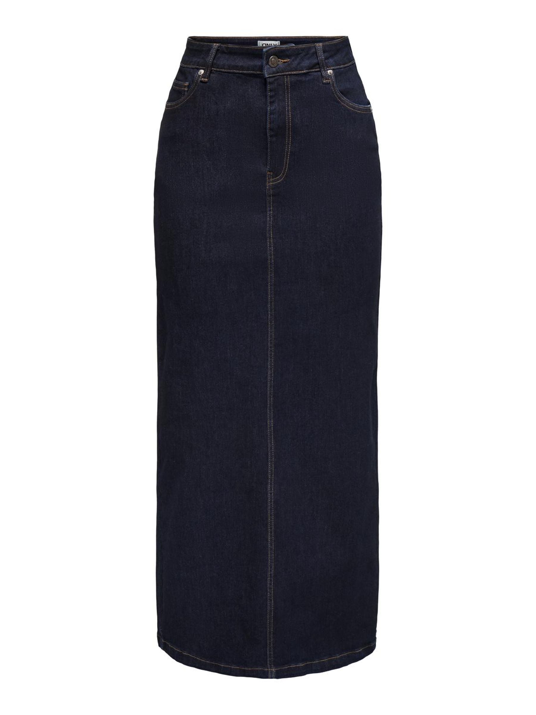 ONLY Jeansrock »ONLWALO MW SLIT DNM MAXI SKIRT GUA«