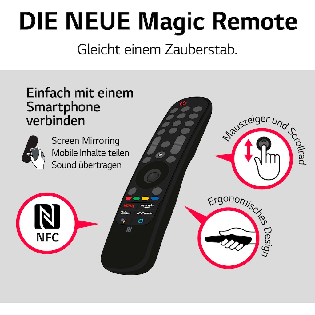 LG LCD-LED Fernseher »50NANO889PB«, 126 cm/50 Zoll, 4K Ultra HD, Smart-TV