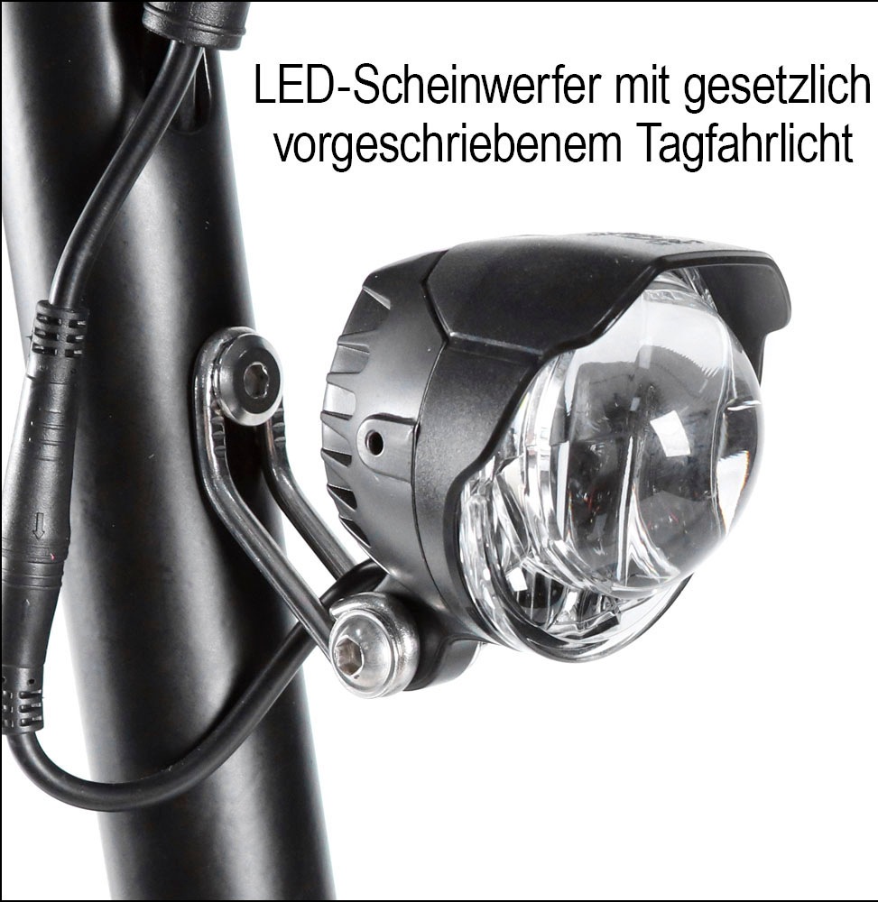 7. Bild von Forca E-Scooter »Speedster Safety Plus«, 45 km/h, 50 km, 48V/20Ah Li-Ionen mit Gepäckfach und Blinker, klappbar