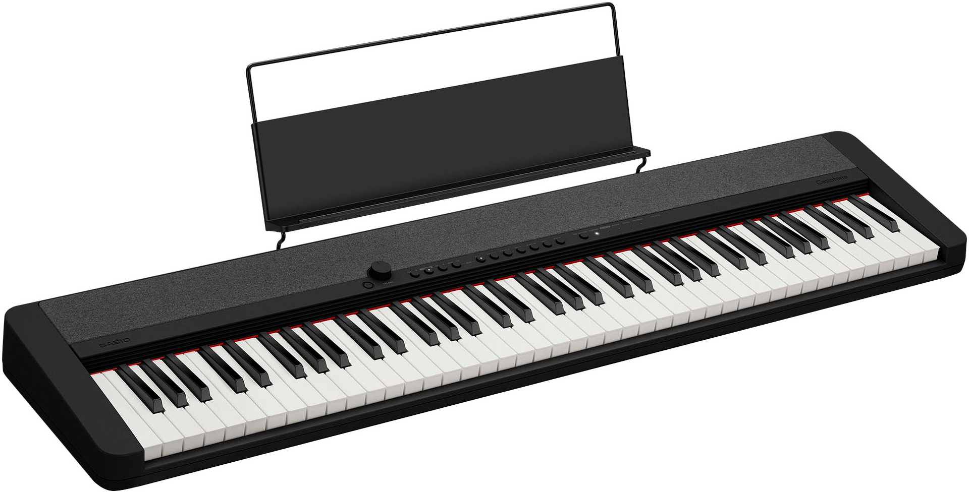 CASIO Home-Keyboard »CT-S1-76 schwarz«, inkluisve Pedal und Stativ