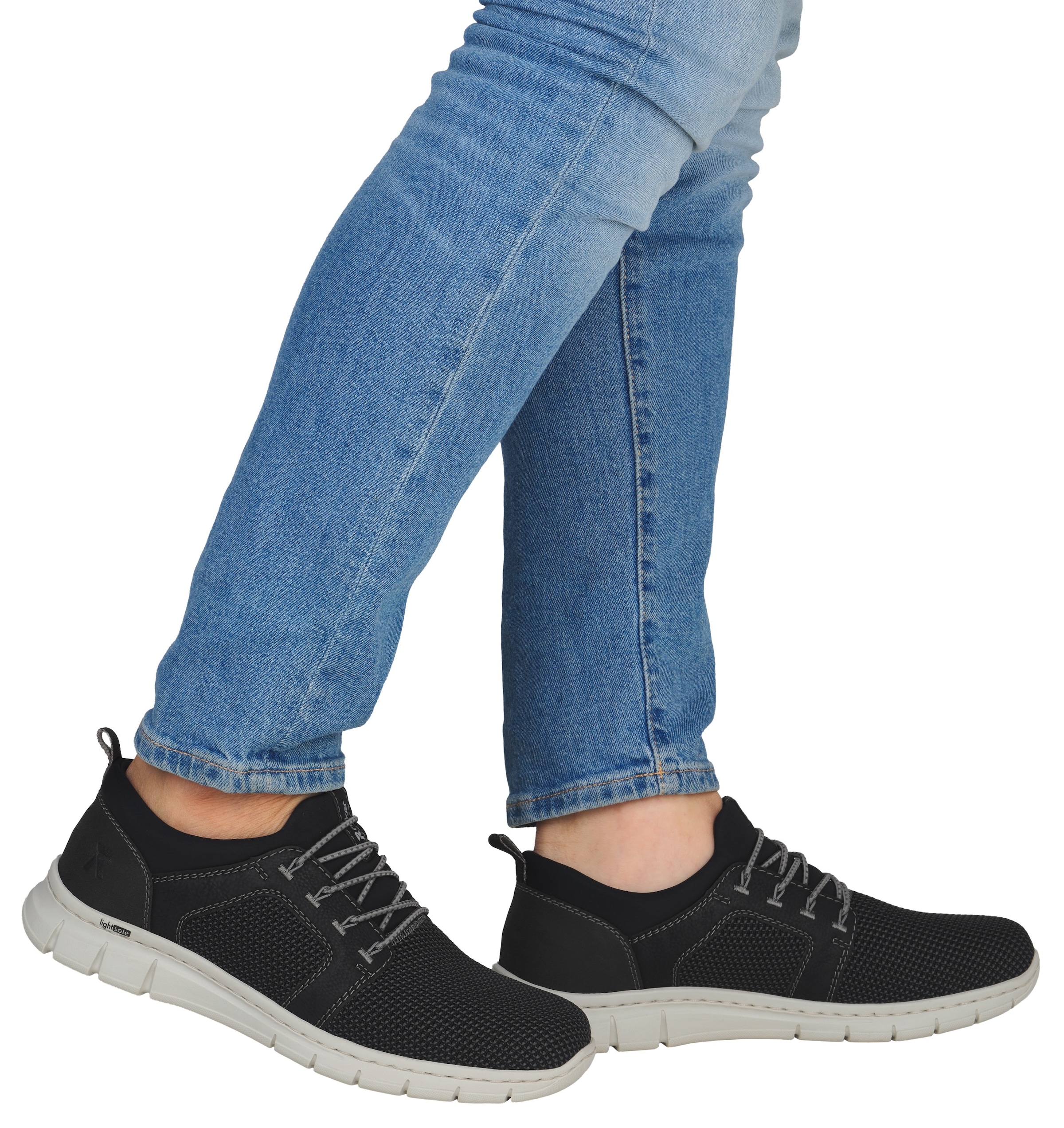 Rieker Slip-On Sneaker  Schlupfschuh, Halbschuh, Freizeitschuh mit Gummizug, zum Schlupfen