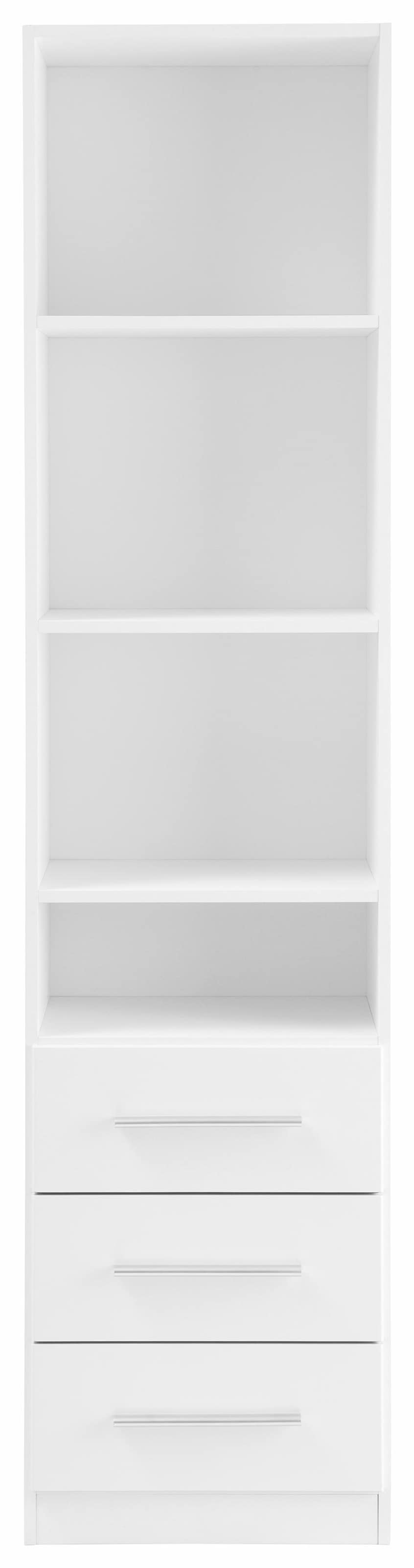 rauch Mehrzweckregal »Regal Bücherregal Bücherschrank Standregal Aufbewahrungsregal MINOSA«, Breite 47 cm mit 3 Außenschubkästen sowie 3 Böden MADE IN GERMANY