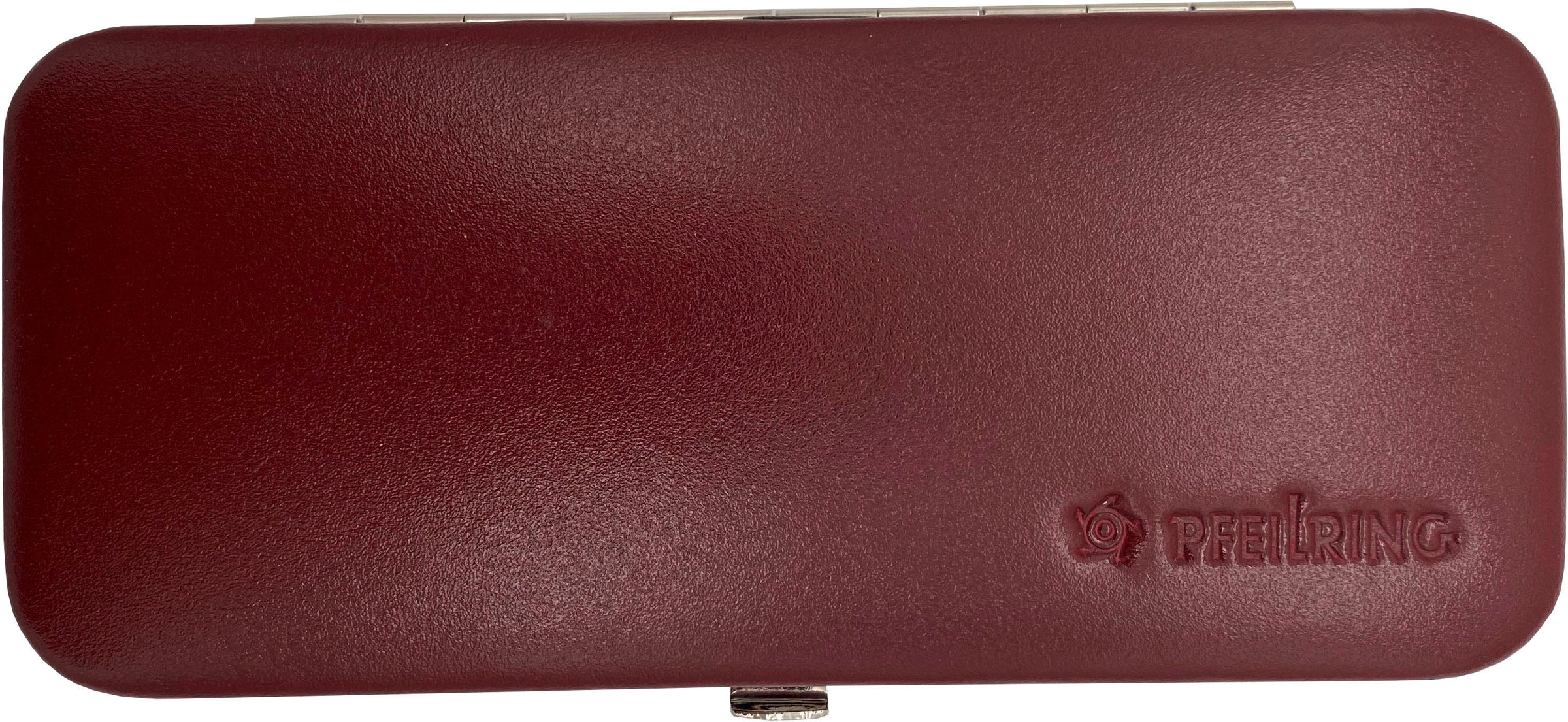 PFEILRING Maniküre-Etui, (5 tlg.), Rahmenetui Rindleder