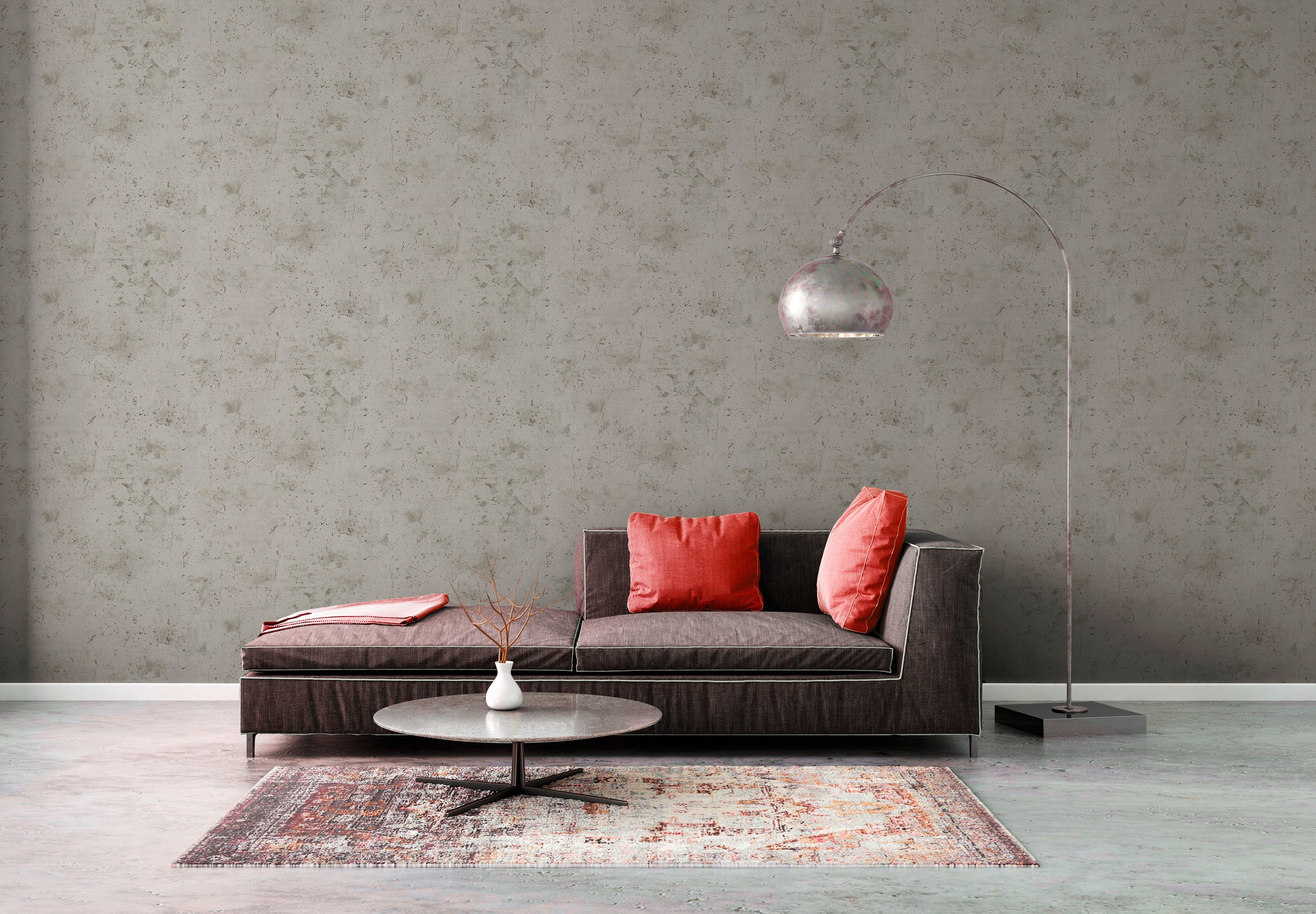 living walls Vliestapete »New Walls Loft Living in Vintage Beton Optik«, un günstig online kaufen