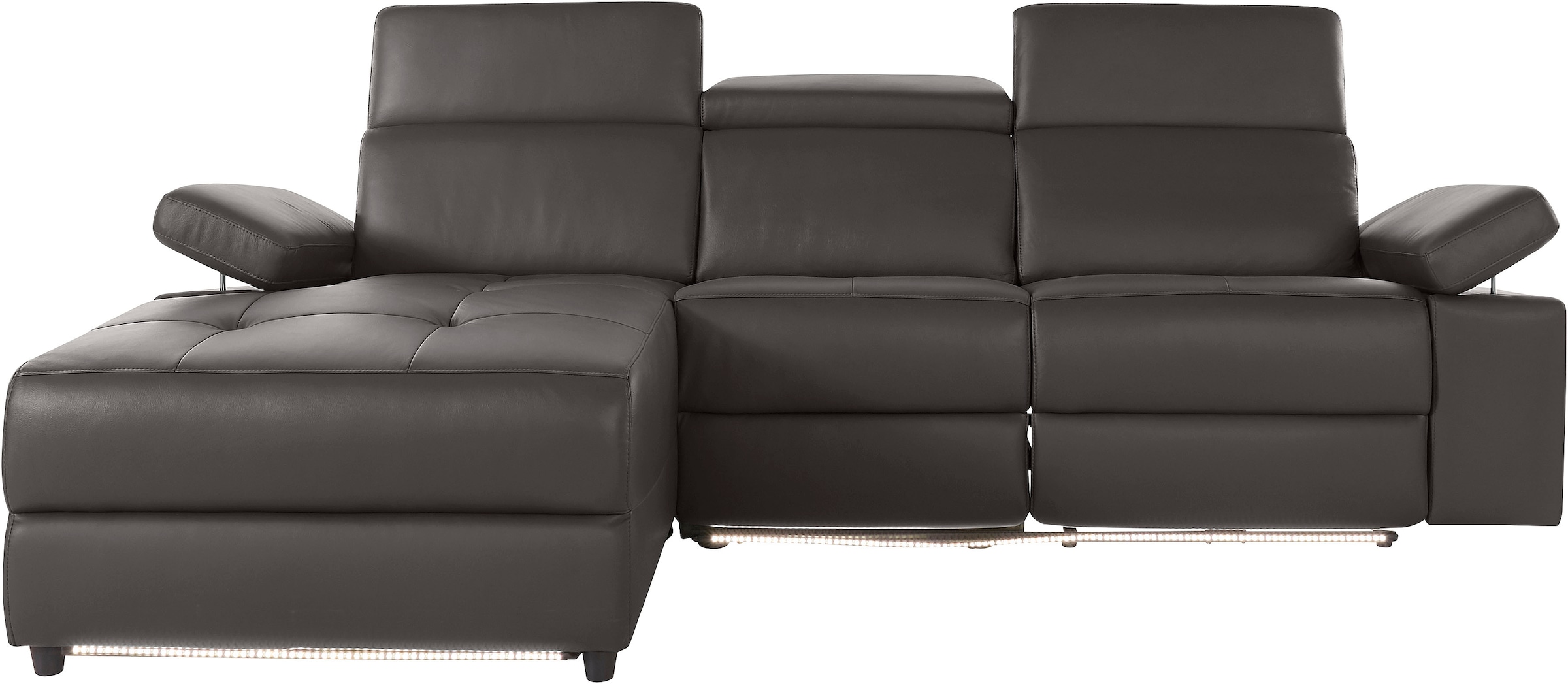 Places of Style Ecksofa »Kilado, L-Form,«, mit Relaxfunktion, verstellbarer günstig online kaufen