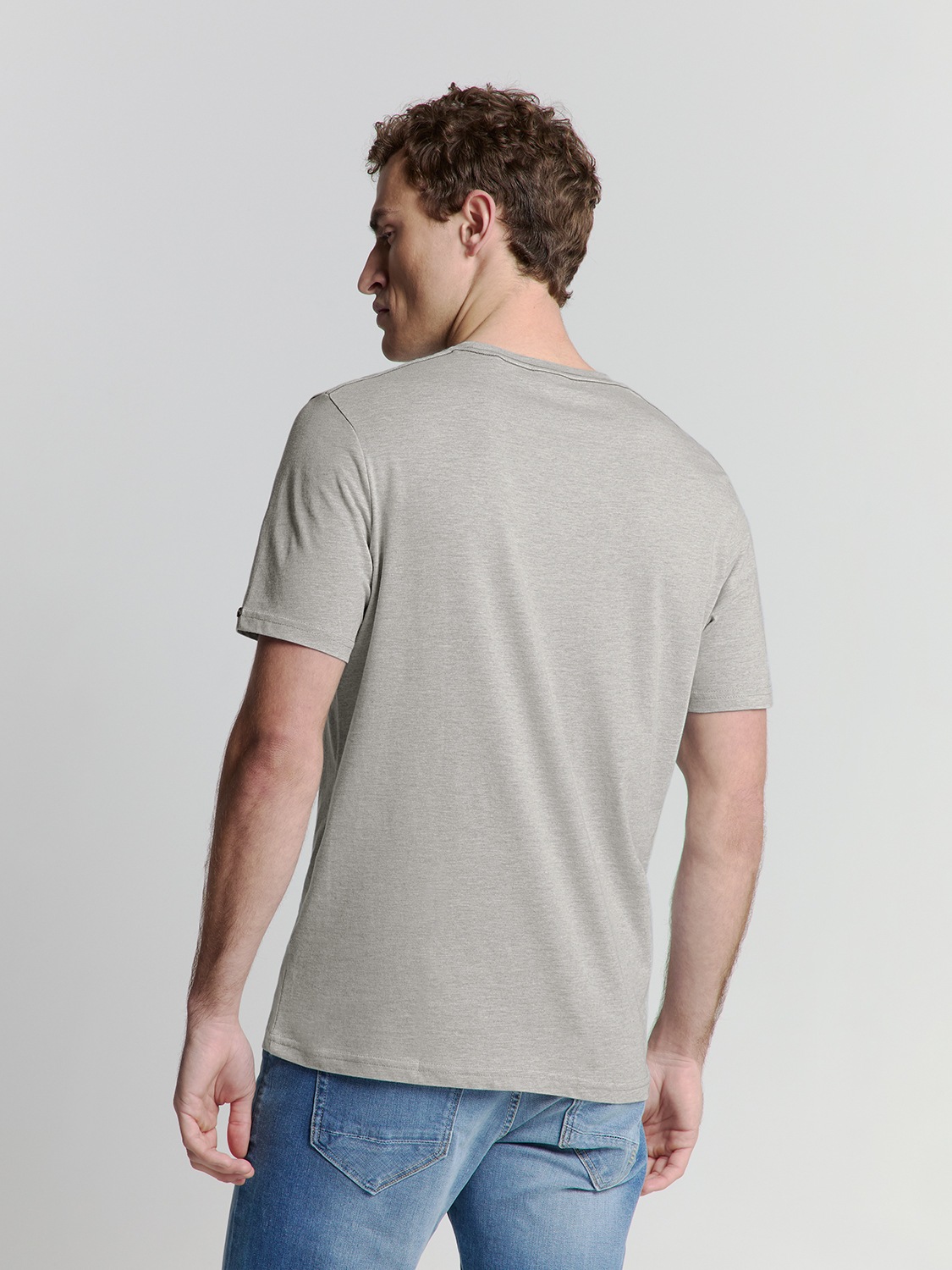 NO EXCESS T-Shirt »No Excess T-Shirt mit Rundhalsausschnitt«