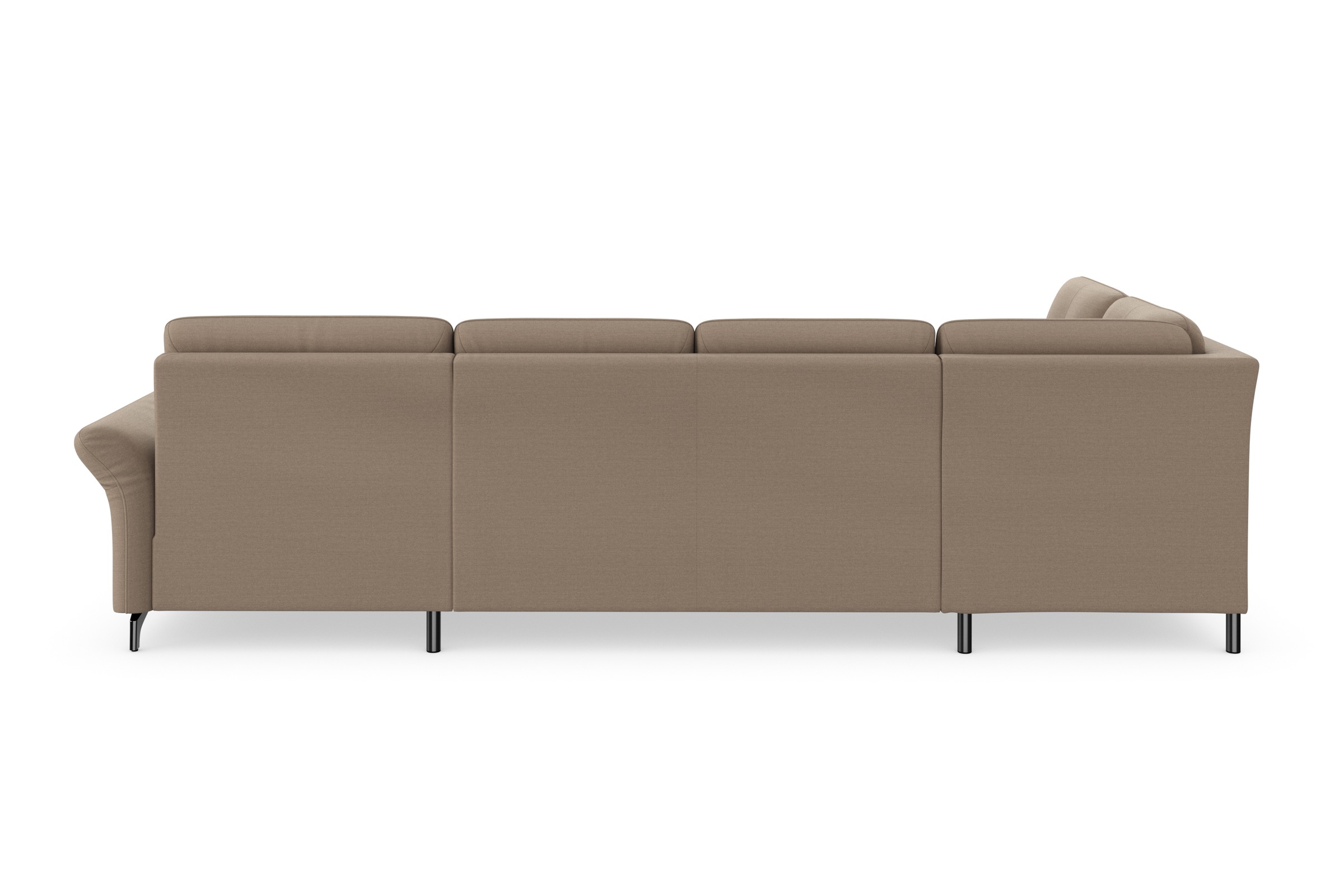 Places of Style Wohnlandschaft »Calando U-Form«, wahlweise mit Bettfunktion, Bettkasten und Armteilfunktion