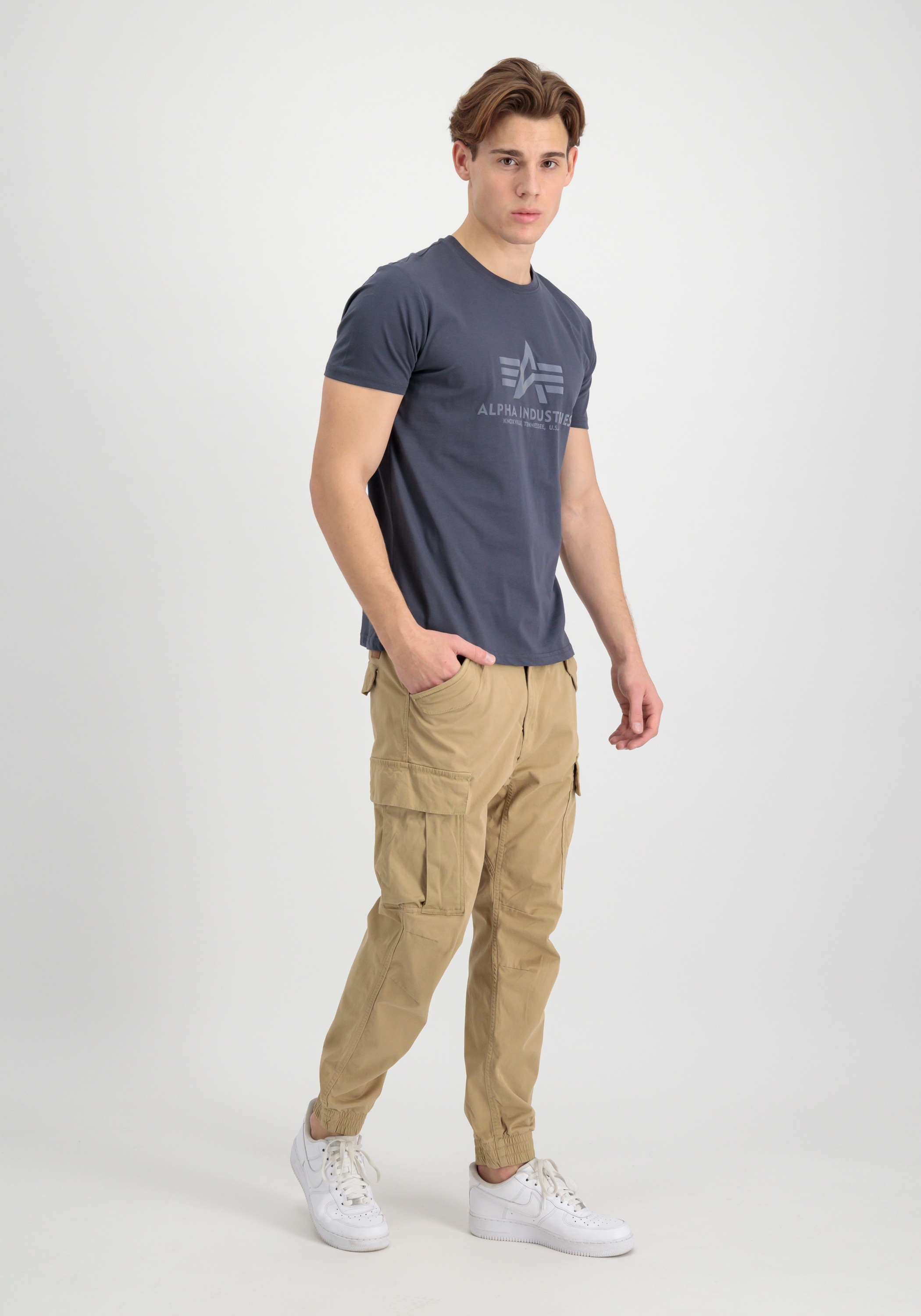 Alpha Industries T-Shirt »Alpha Industries Men - T-Shirts Basic T-Shirt Refl. Print«