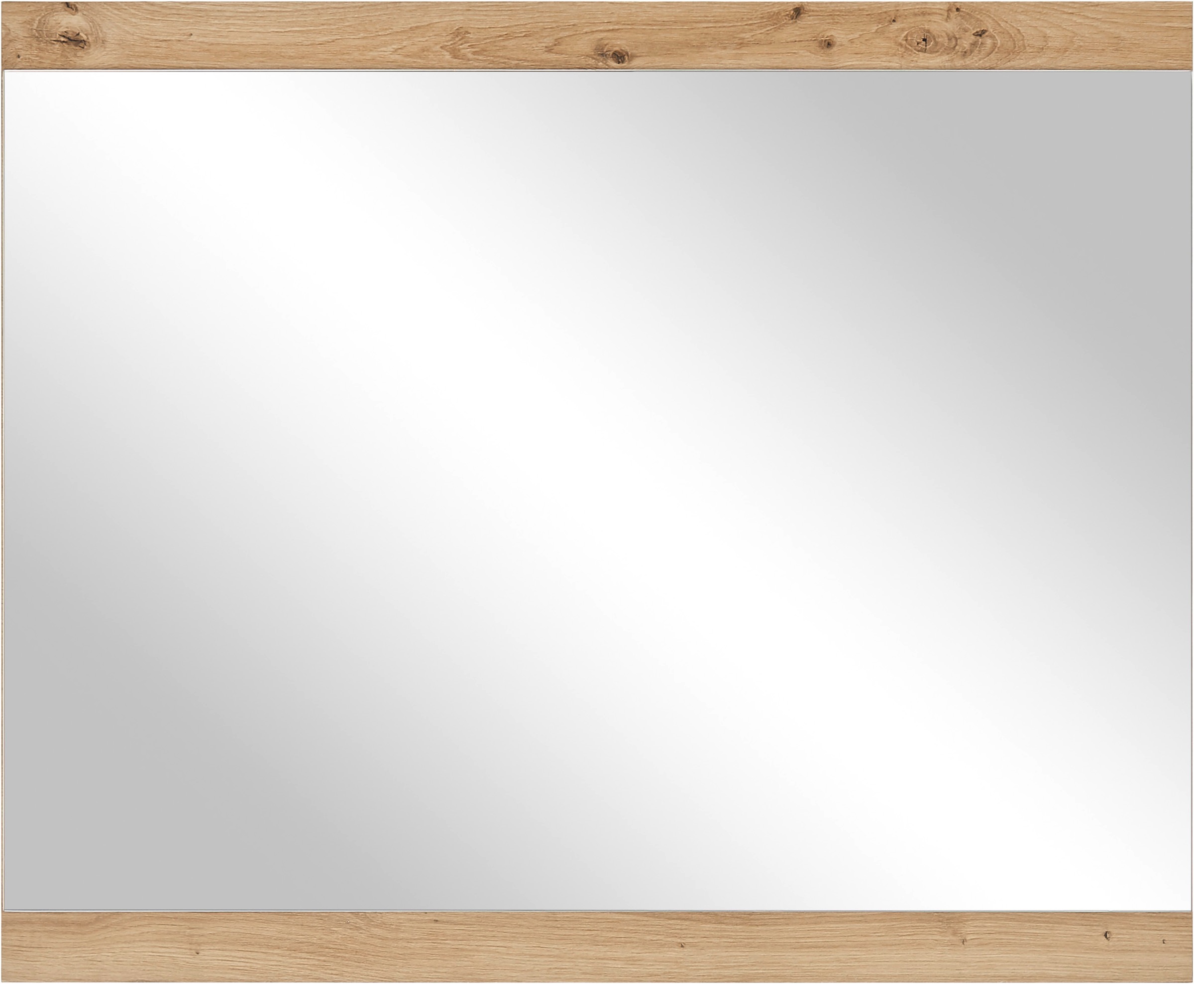 HBZ Spiegel »Milan Garderobenspiegel, BxHxT 85x70x2 cm« Spiegel in Eiche Ar günstig online kaufen