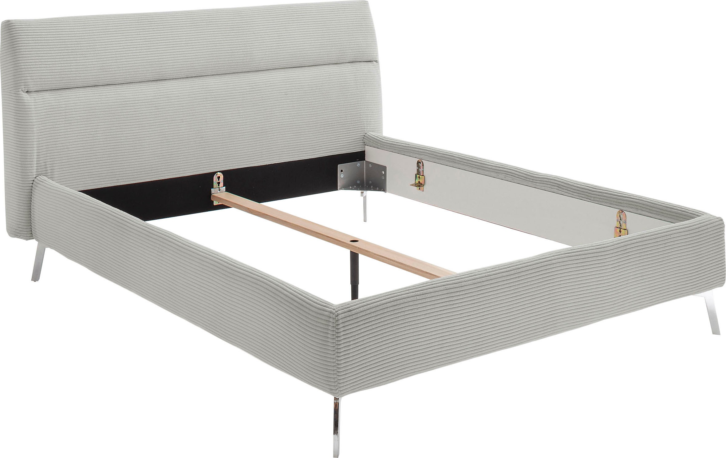 Home affaire Polsterbett »Elvo, weichgepolstertes Kopfteil, wahweise Überlä günstig online kaufen