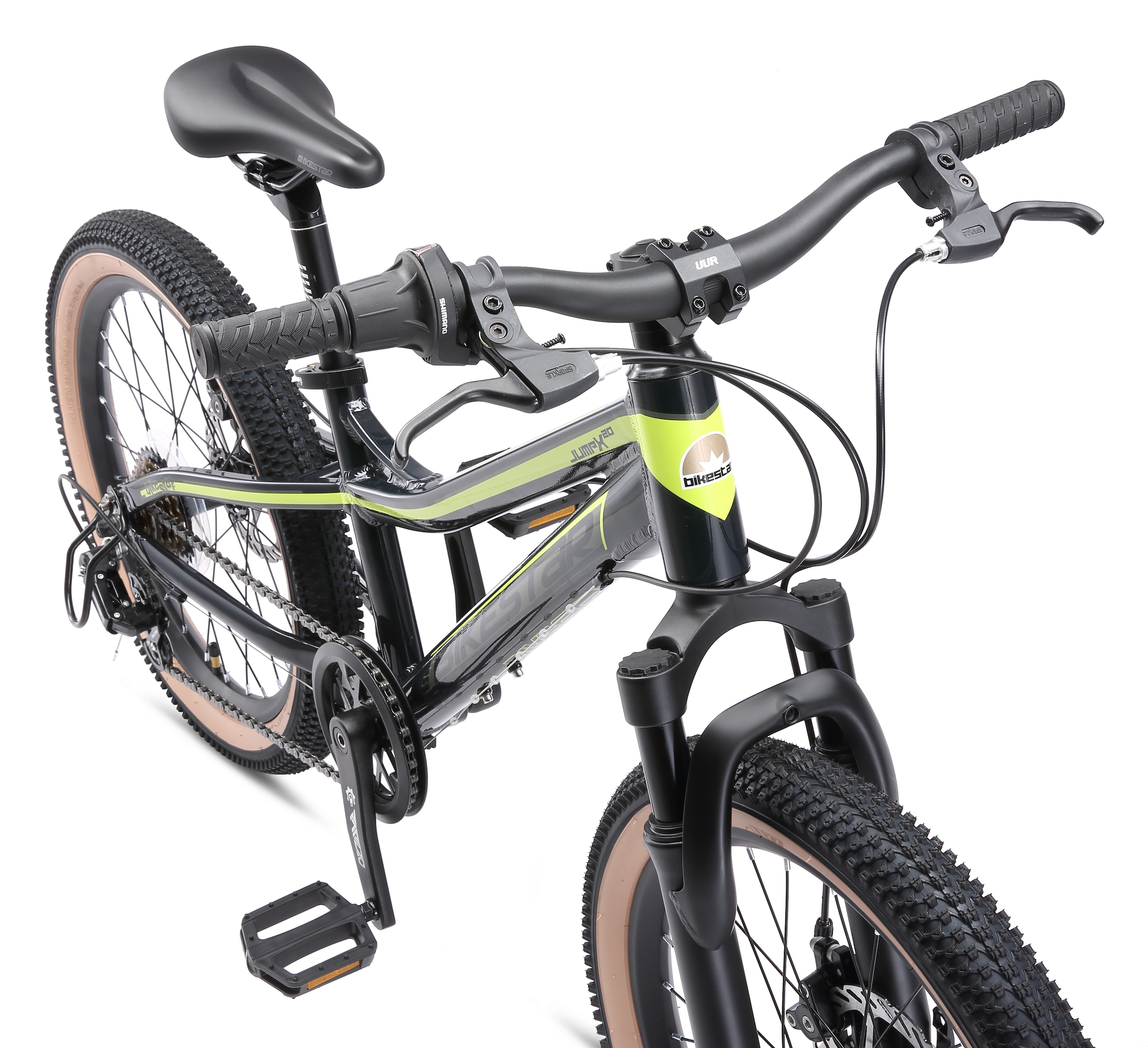 Bikestar Jugendfahrrad 7 Gang Shimano RD-TY21 Schaltwerk Kettenschaltung