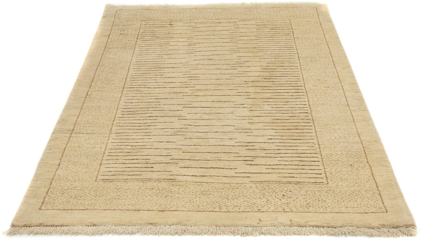 morgenland Wollteppich »Gabbeh Teppich handgeknüpft beige«, rechteckig, 18 günstig online kaufen