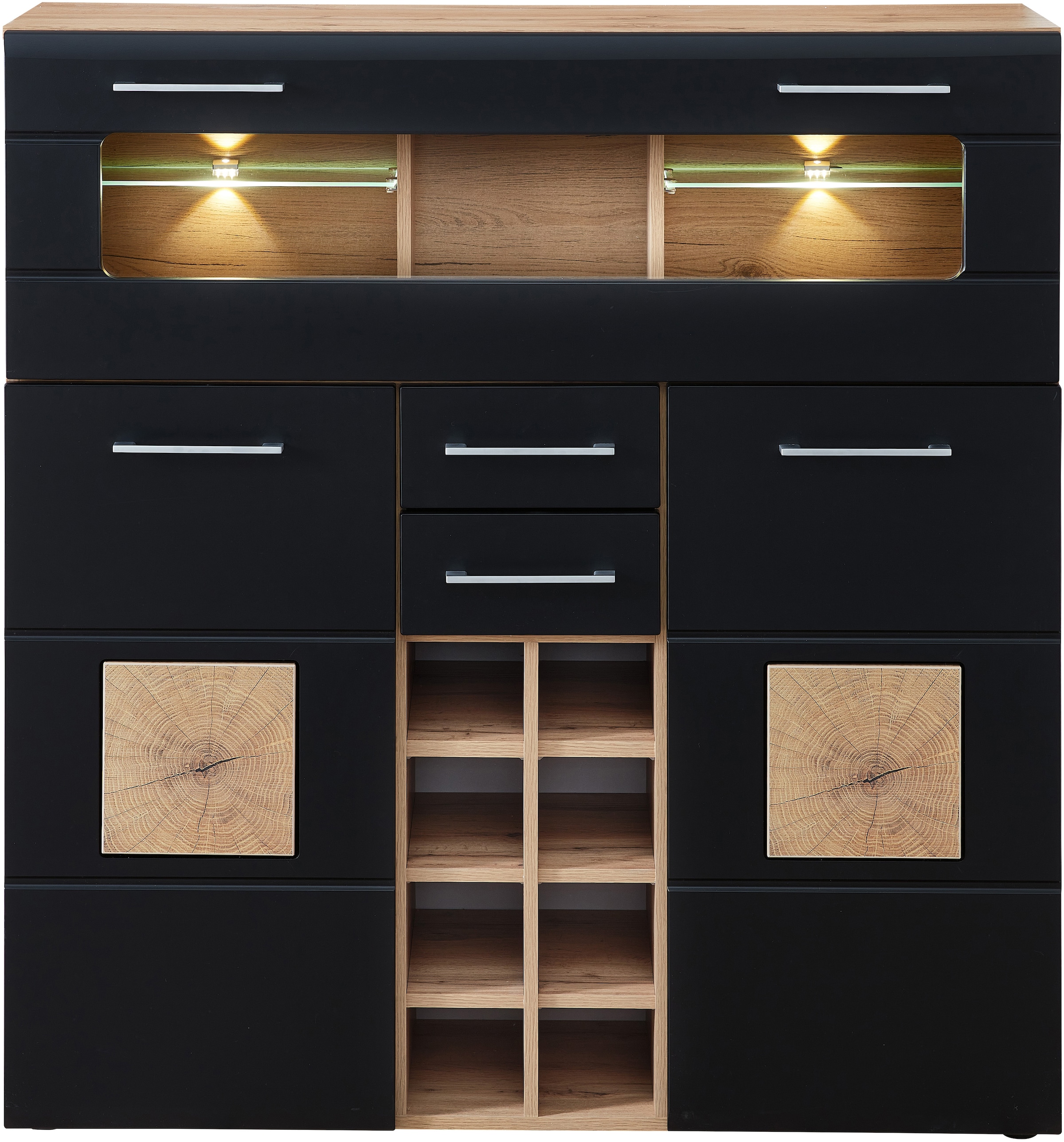 Innostyle Barschrank »Sonate«, (3 St.), Elemente sind flexibel kombinierbar und passen in jeden Wohnbereich.