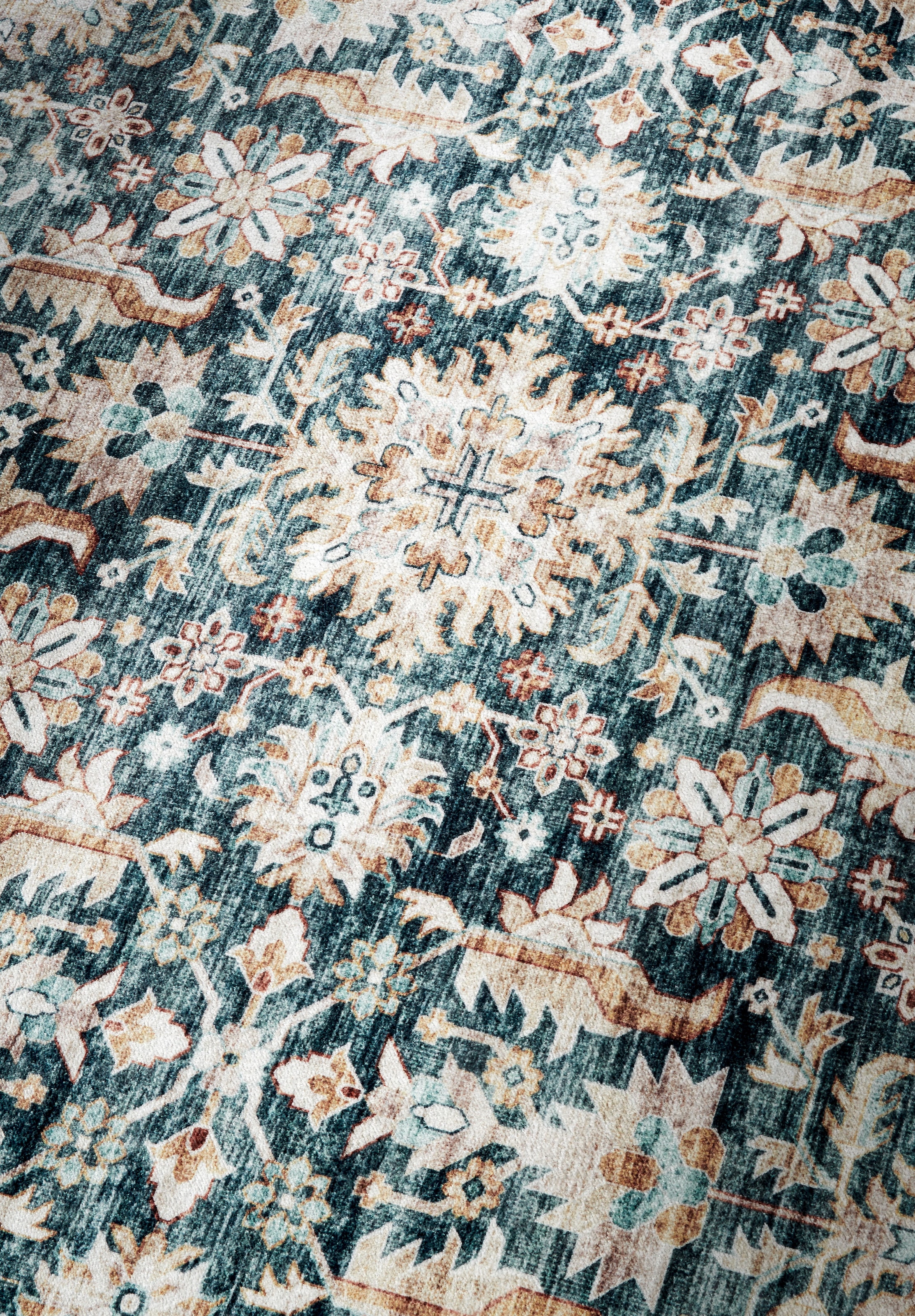 ELLE DECORATION Teppich »Saveh«, rechteckig, 5 mm Höhe, Kurzflor, Anti Rutsch, Vintage, Klassisch, Wohnzimmer, Flur