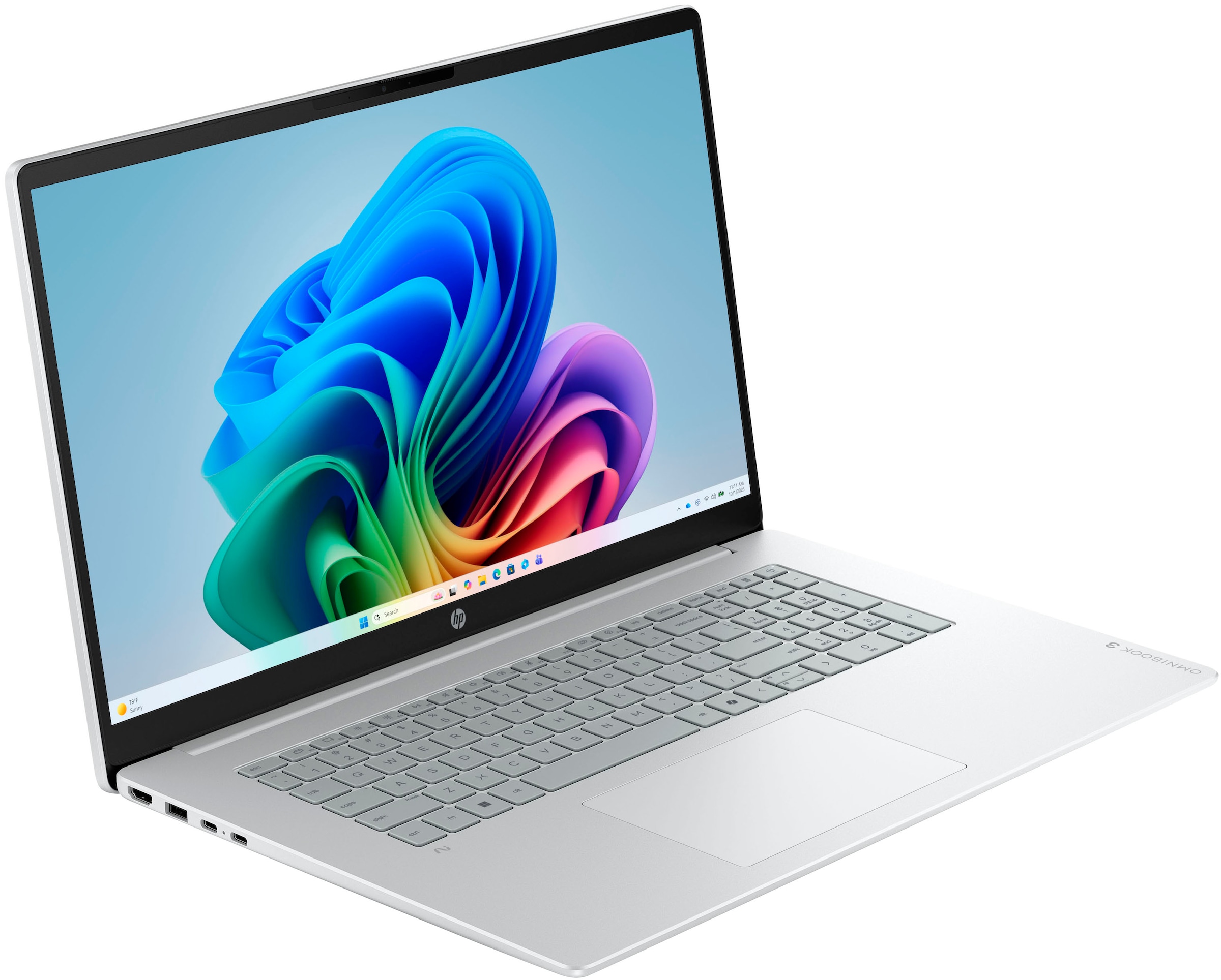 HP Notebook »OmniBook 3 17-dg0055ngx« 43,9 cm / 17,3 ″ Intel Ultra 5 Intel Graphics 512 GB SSD