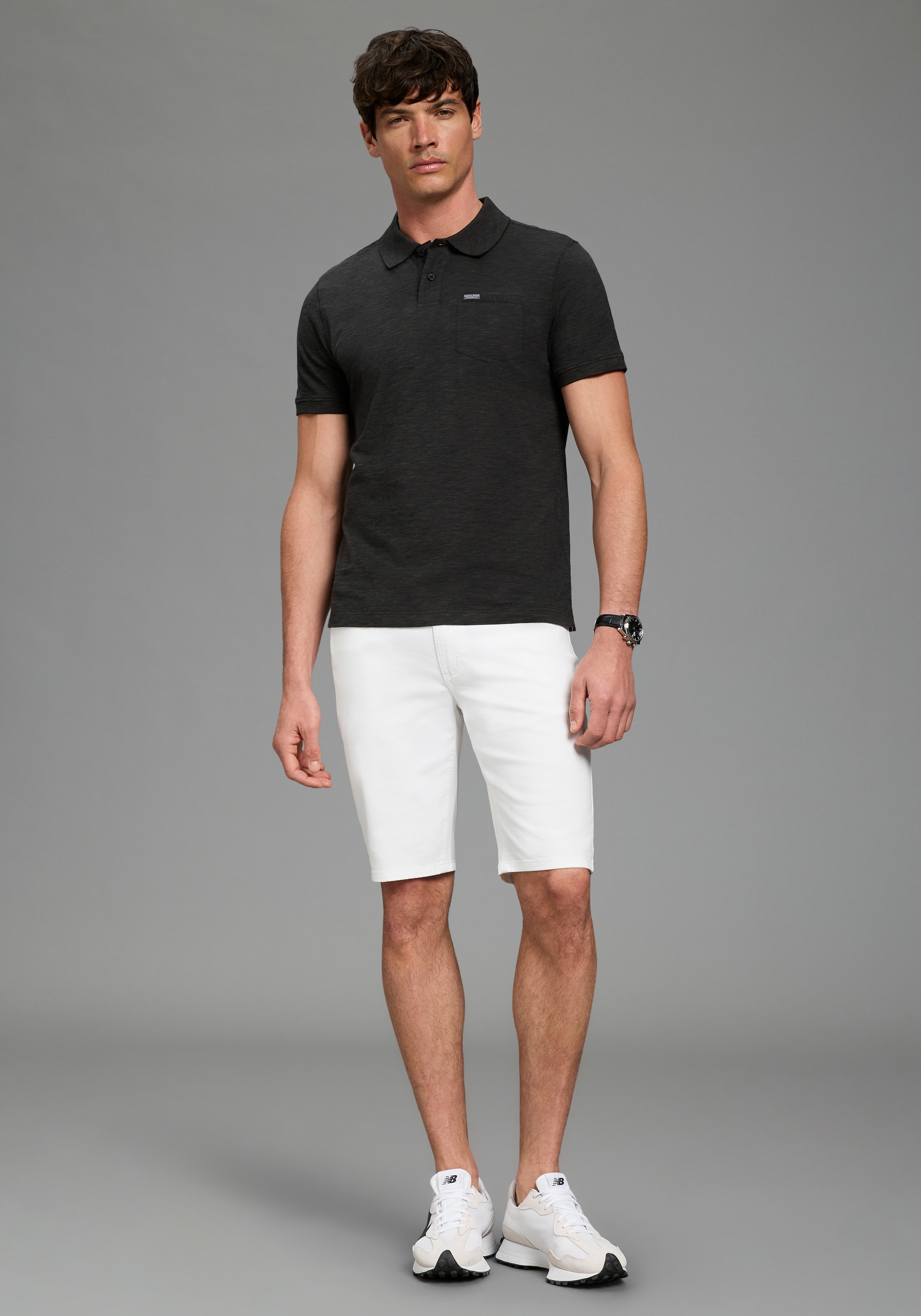 Bruno Banani Jeansshorts »Hutch-Shorts« gerade geschnittene kurze Beine, niedrige Leibhöhe