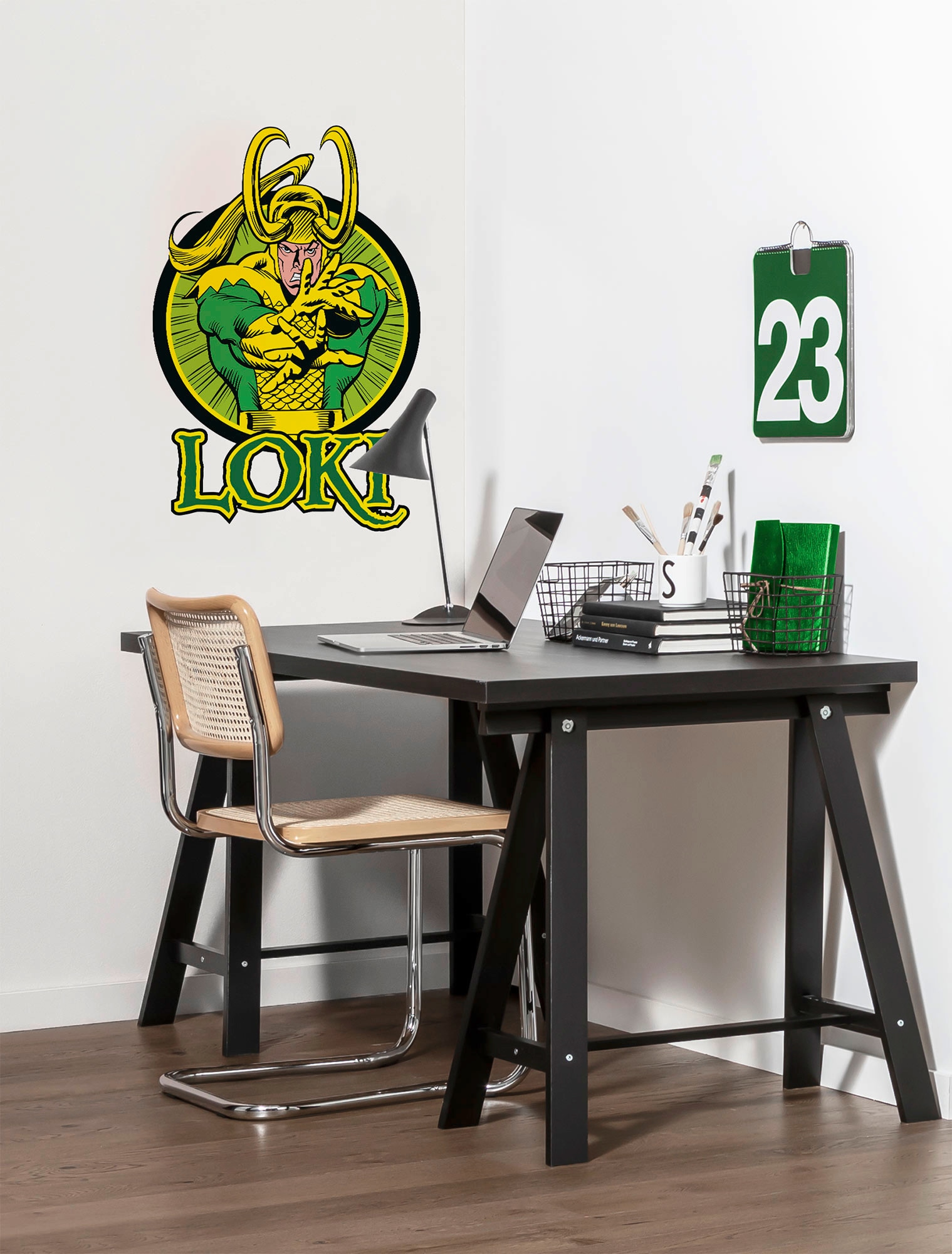 Komar Wandtattoo »Loki Comic Classic - Größe 50 x 70 cm«, (1 St.), selbstklebend, Wandsticker, Kinderzimmer