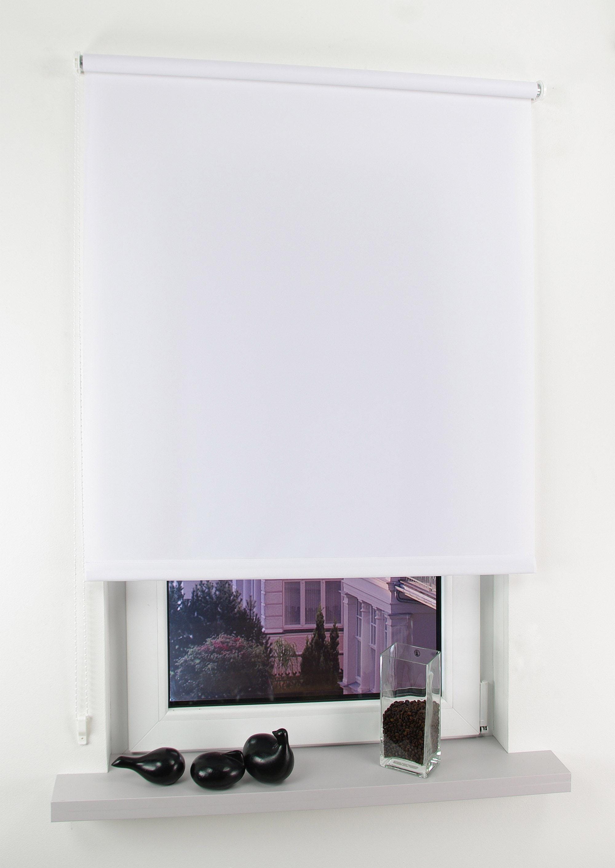 Liedeco Seitenzugrollo »Easy«, Lichtschutz, Perlreflex-beschichtet, freihängend, Seitenzugrollo Easy