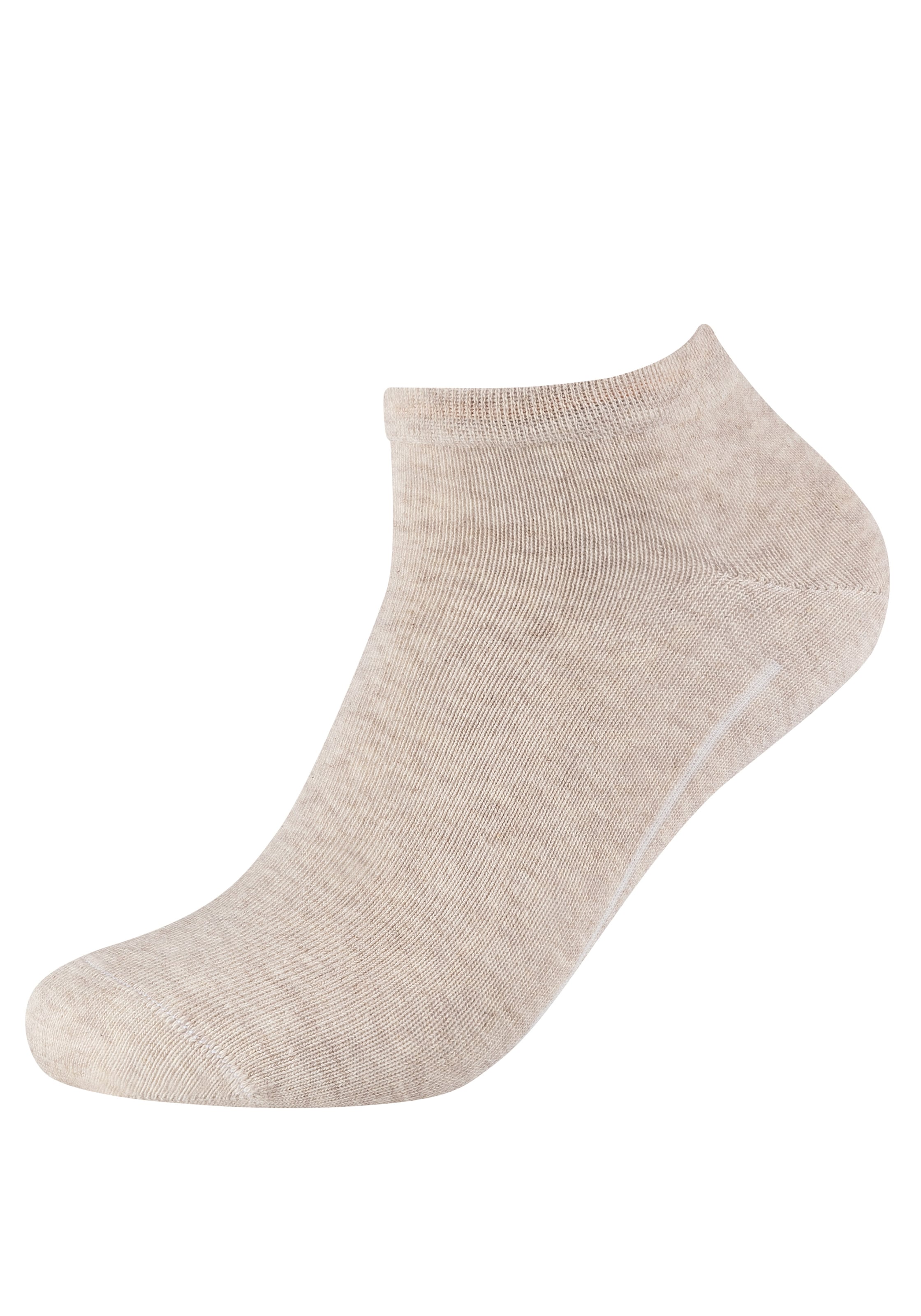 Camano Sneakersocken »ca-soft«, (4 Paar), mit druckfreinem Bündchen