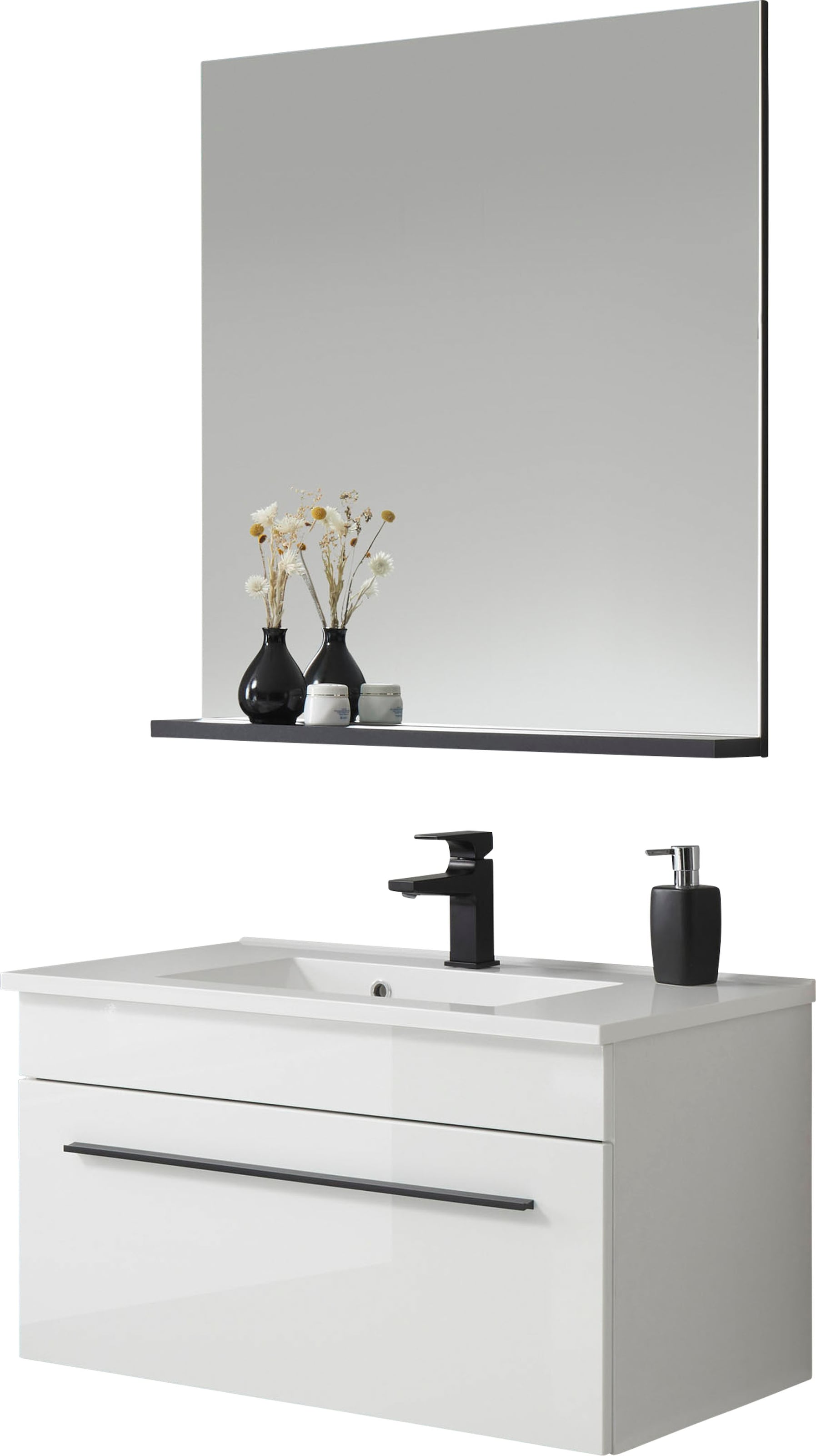 INOSIGN Badmöbel-Set »Cantara, Bad im modernen Design, 2-teiliges Badezimme günstig online kaufen