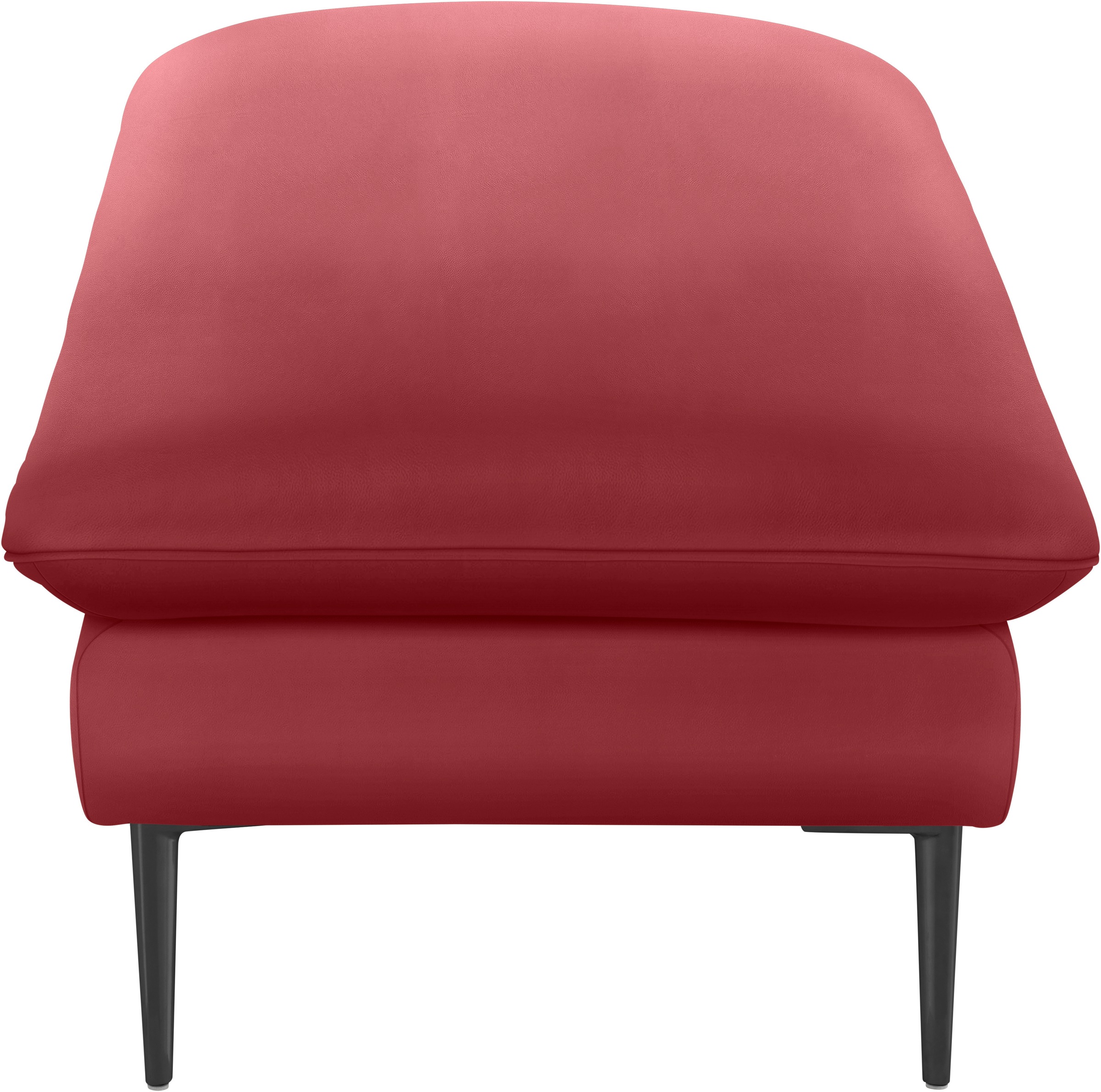 W.SCHILLIG Hocker »enjoy&MORE«, Füße schwarz pulverbeschichtet, Breite 151 cm