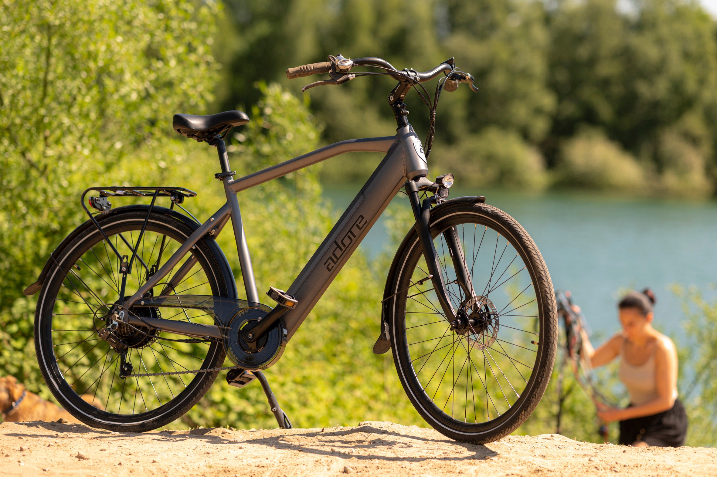 Adore E-Bike »GX-650«, 11 Gang, Shimano, Cues, Mittelmotor 250 W, Pedelec, Elektrofahrrad für Damen u. Herren, MTB