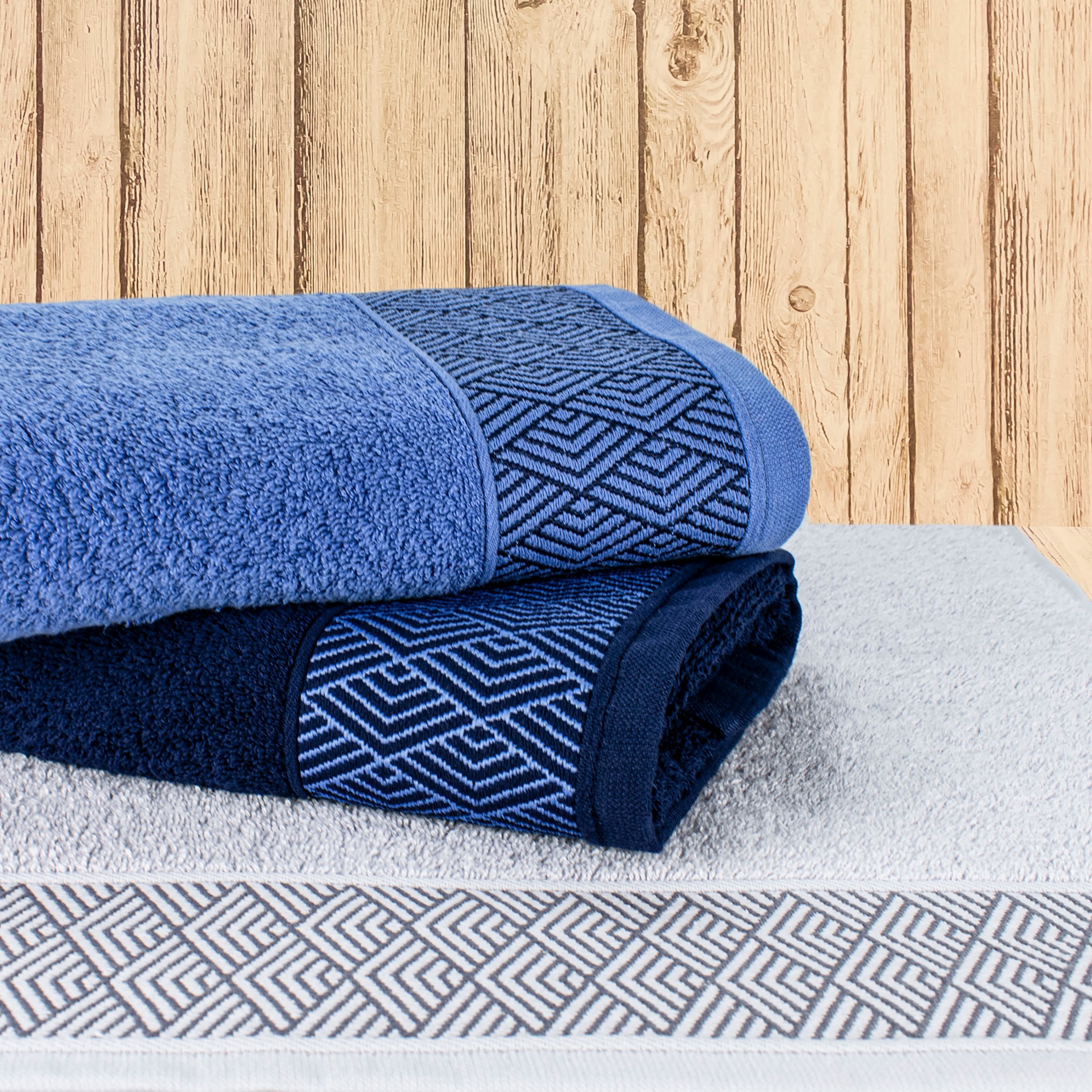 Möve for frottana Handtuch »Geometry« Hautfreundliche und pflegeleichte Qua günstig online kaufen