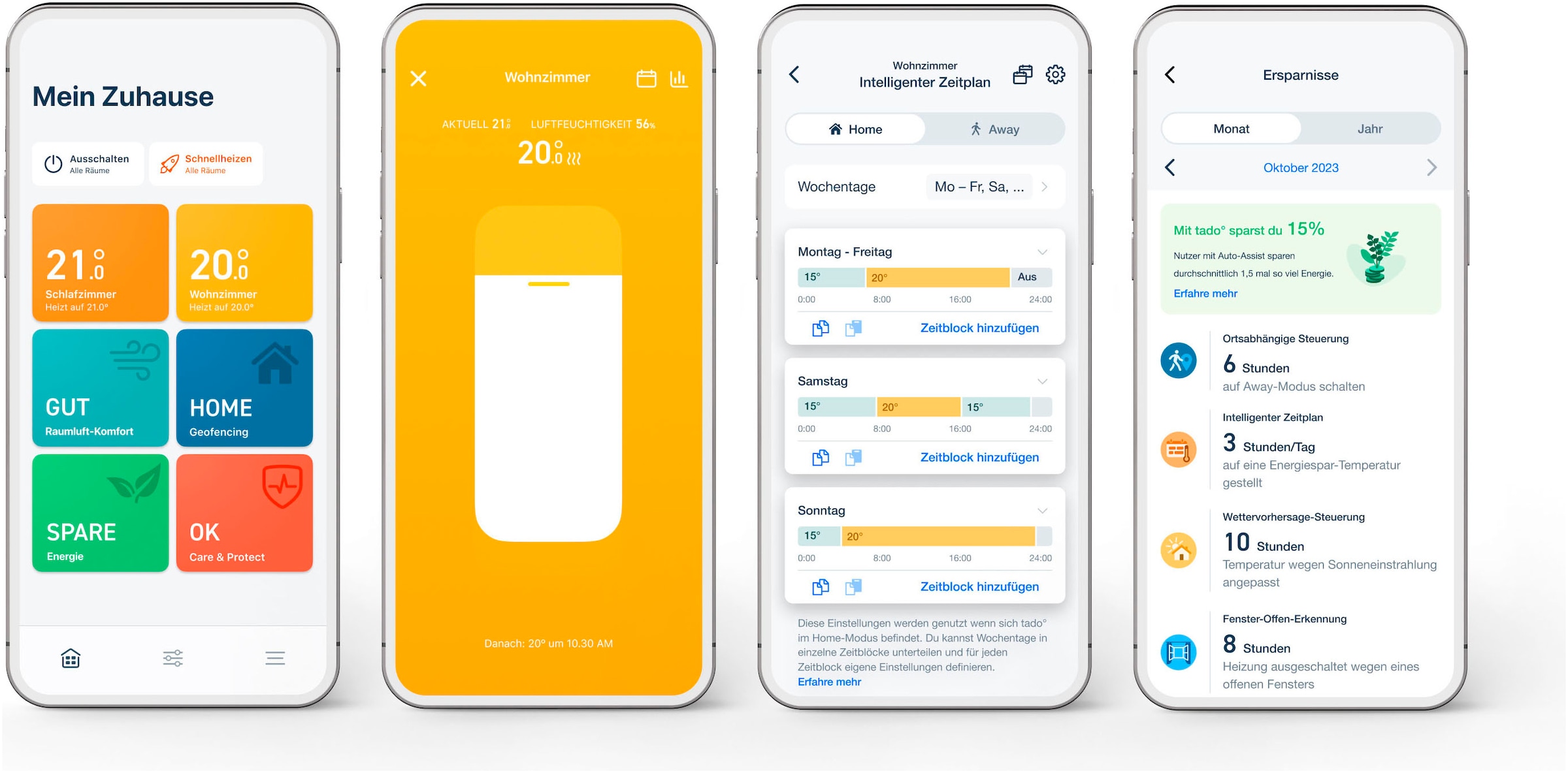 Tado Heizkörperthermostat »Verkabeltes Smartes Thermostat X - Starter Kit«