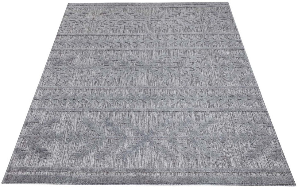 Carpet City Teppich »In-& Outdoorteppich Santorini 411, 3D-Effekt, Boho-Opt günstig online kaufen