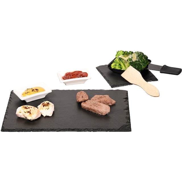 KESPER for kitchen & home Servierplatte »(Raclette-Set)«, (Set, 10 tlg.),  mit Zubehör auf Raten kaufen