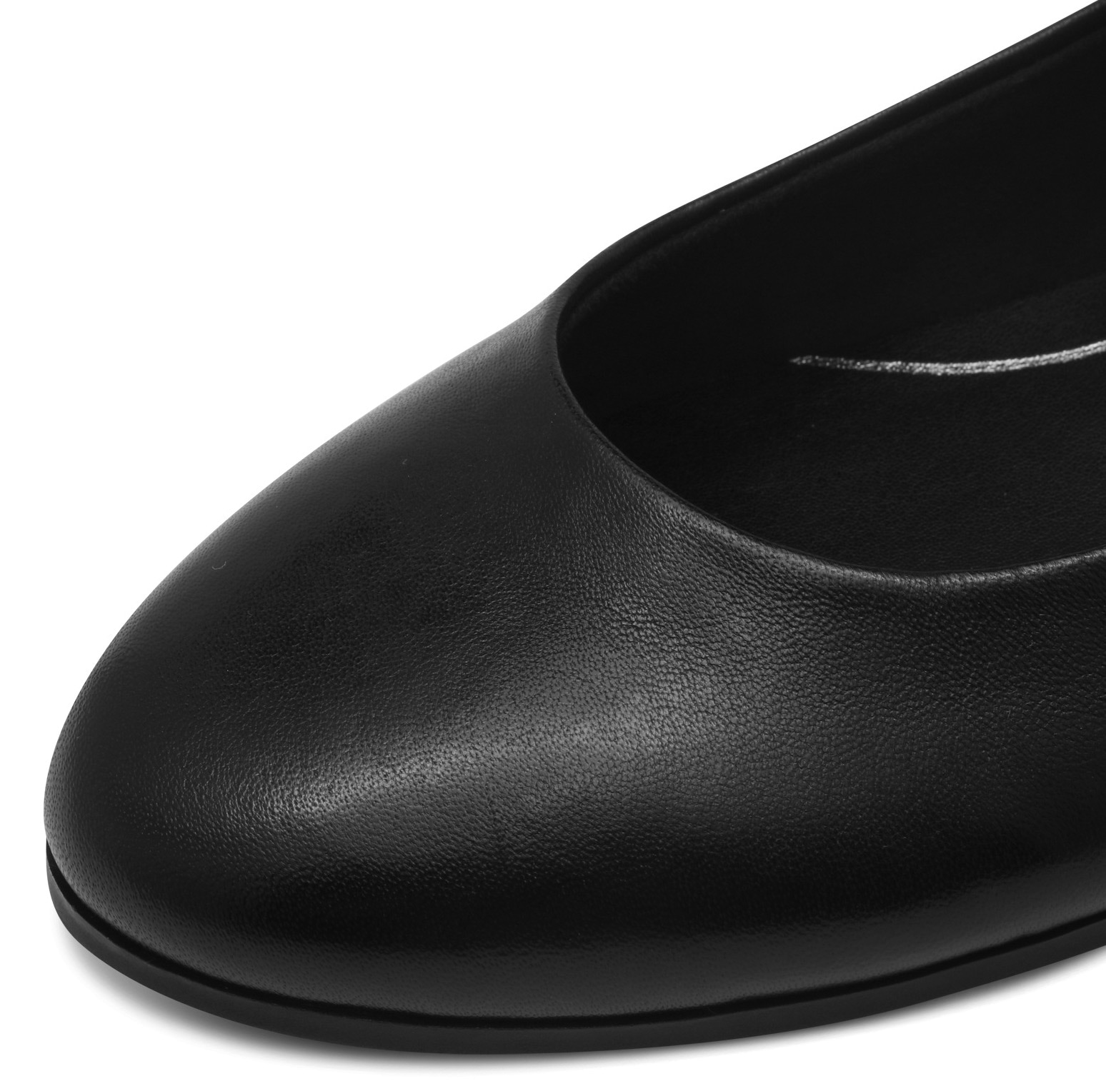 Tamaris Ballerina, Blockabsatz, Businesschuh mit großer, verstellbarer Schnalle