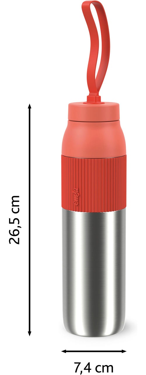Emsa Isolierflasche »beYou Twist« mit integriertem Sieb und Trageband, 100% dicht, spülmaschinengeeignet