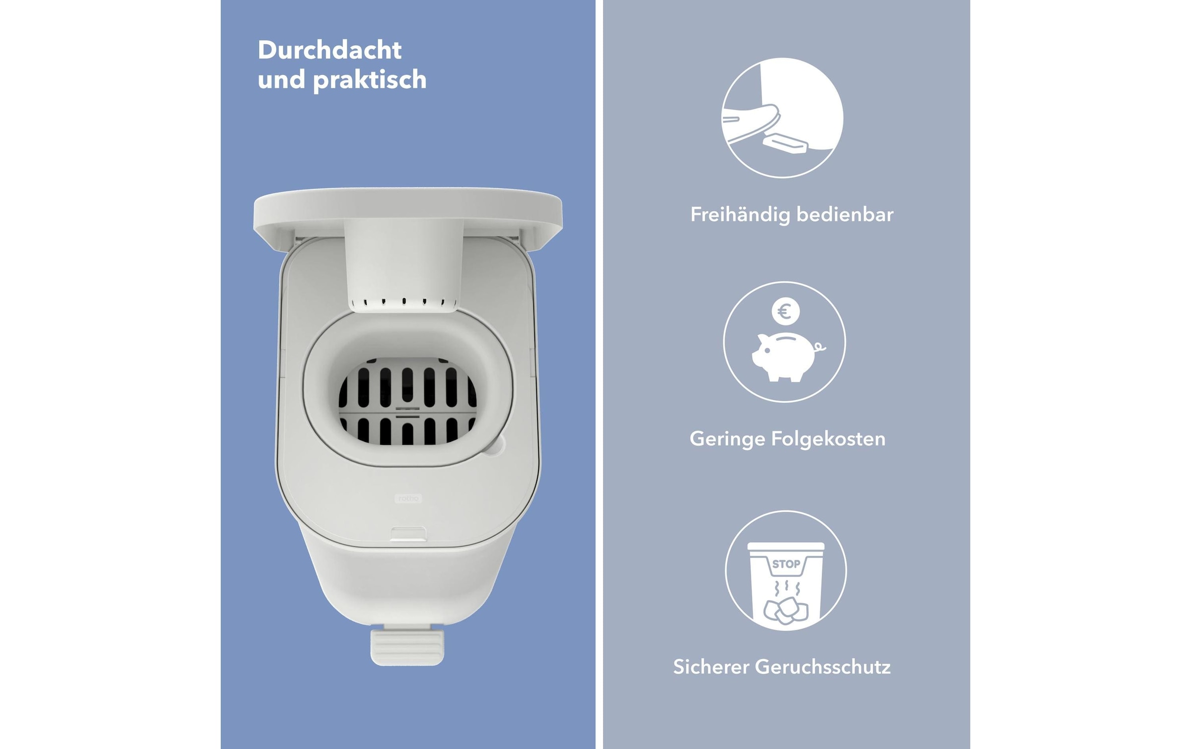 Rotho Babydesign Windeleimer »Yuma Farmtiere 35 l«
