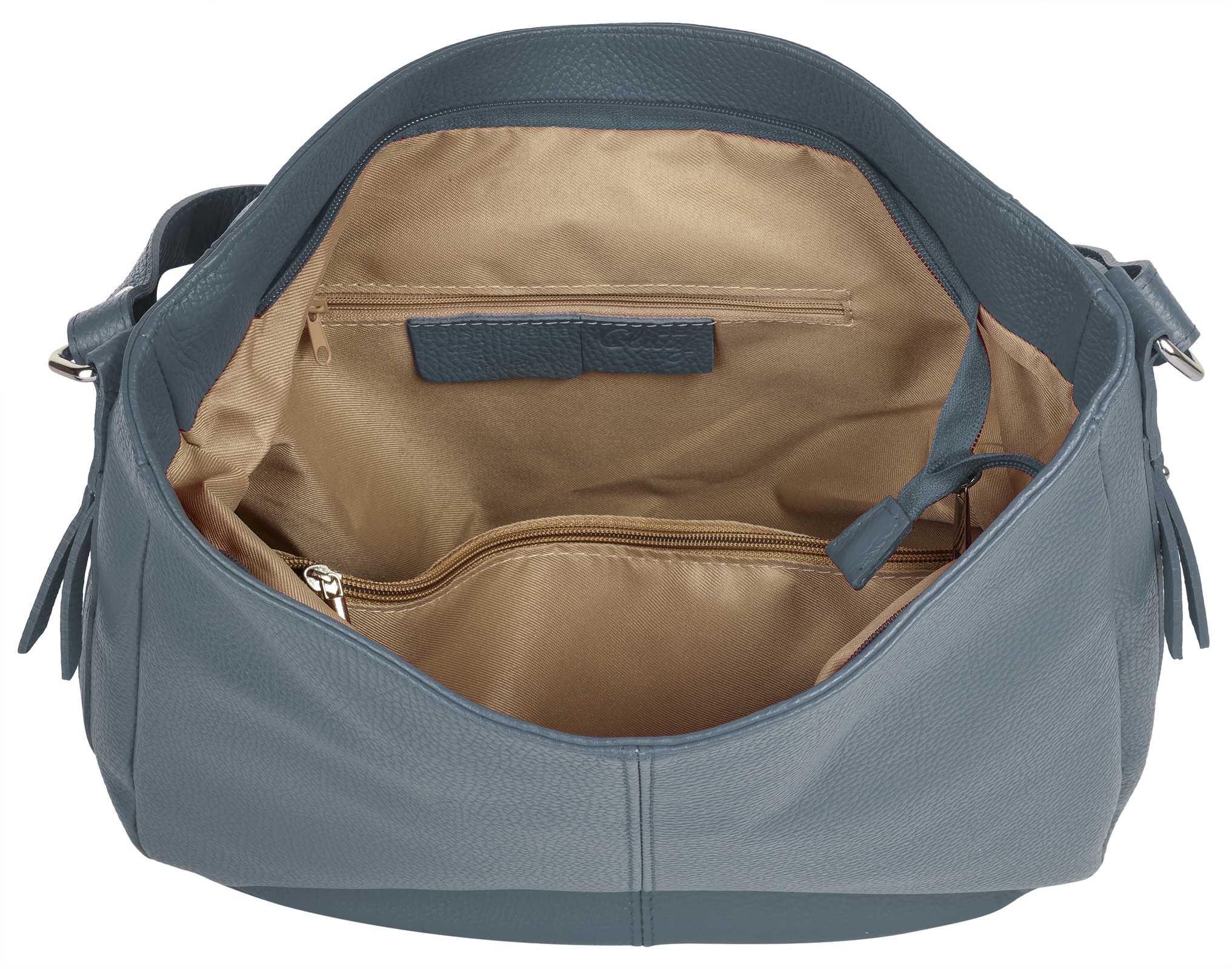 Cluty Shopper, echt Leder, Made in Italy