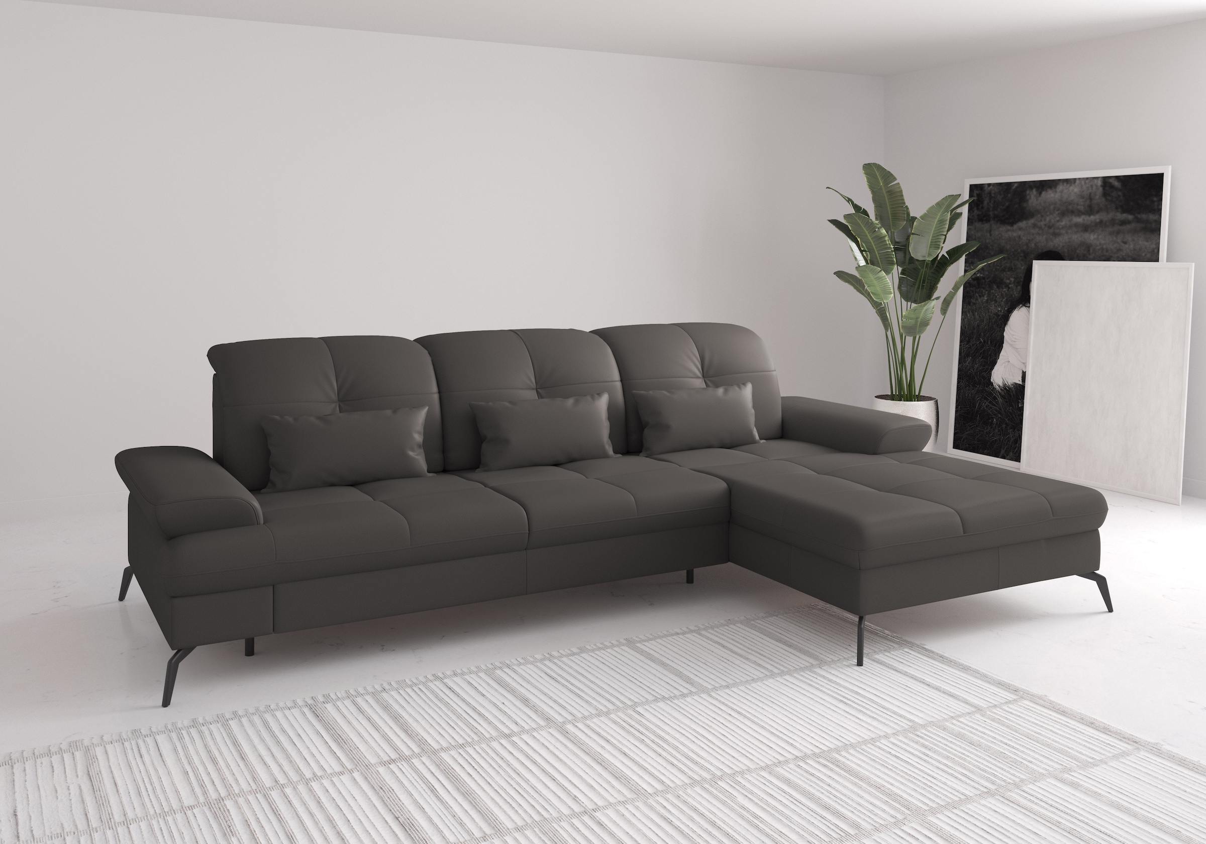 sit&more Ecksofa »Amica«, inkl Sitztiefenverstellung und Armteilverstellung günstig online kaufen