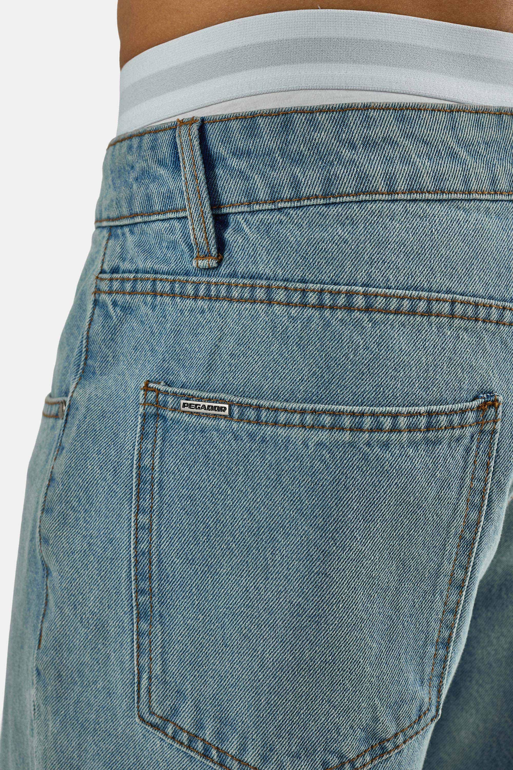 PEGADOR Loose-fit-Jeans »Baltra Baggy Jeans« Baumwolle, loose fit