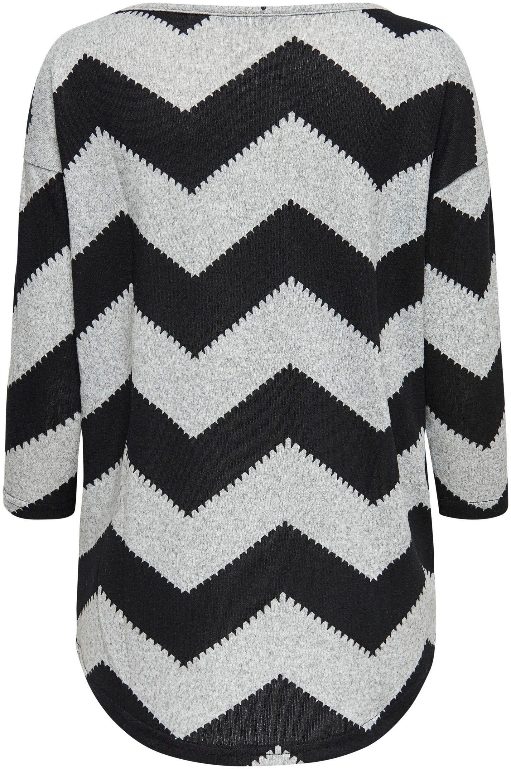 ONLY 3/4-Arm-Shirt »ONLELCOS 4/5 AOP TOP JRS«