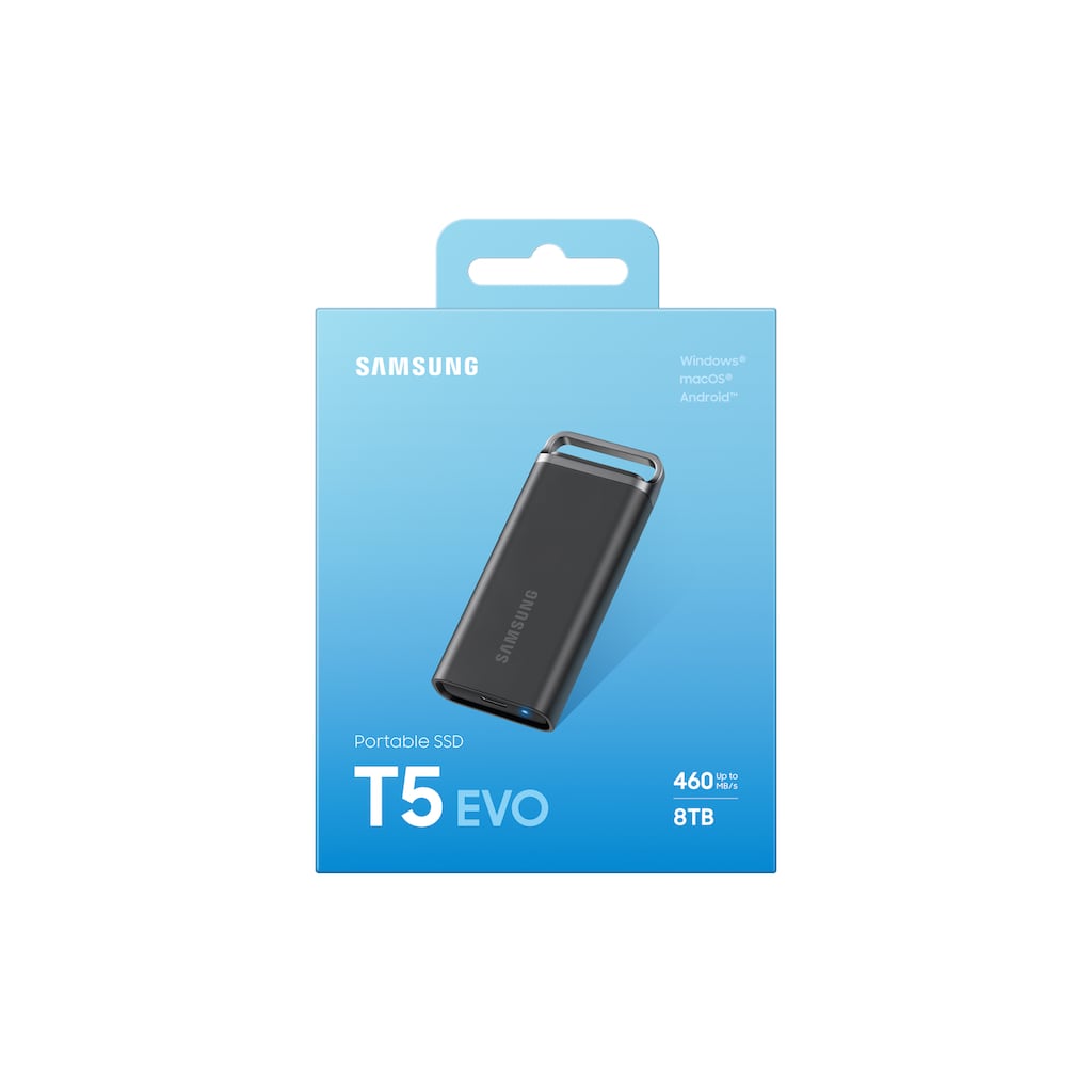 Samsung externe SSD »Portable SSD T5 EVO«, Anschluss USB 3.2